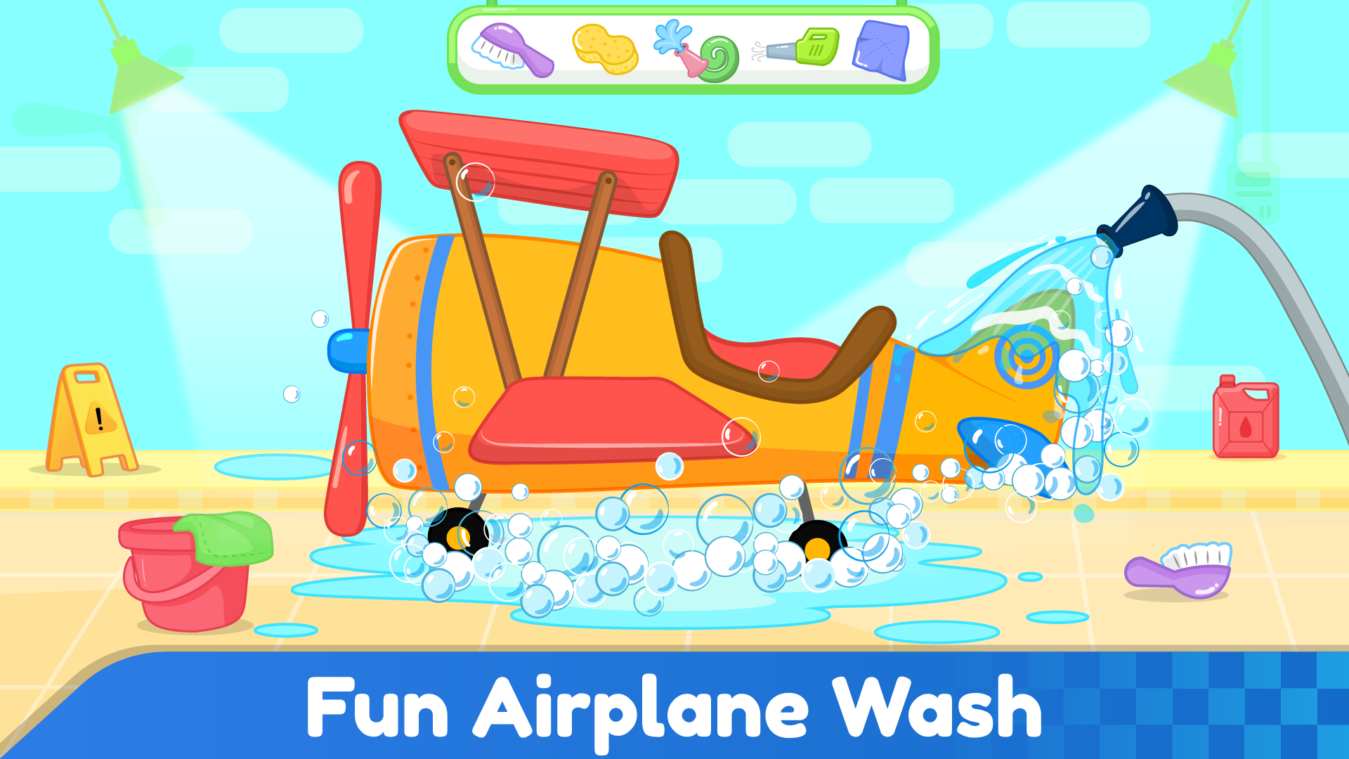 اسکرین شات 6 بازی Airplane Games for Kids Racing