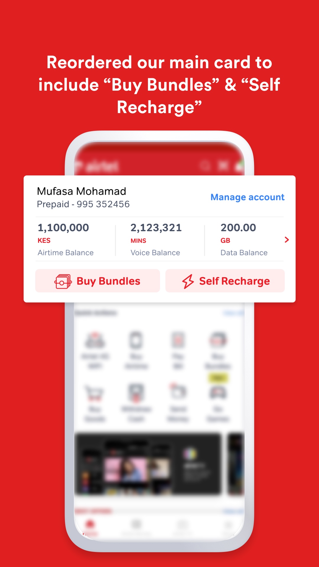 اسکرین شات 3 برنامه My Airtel