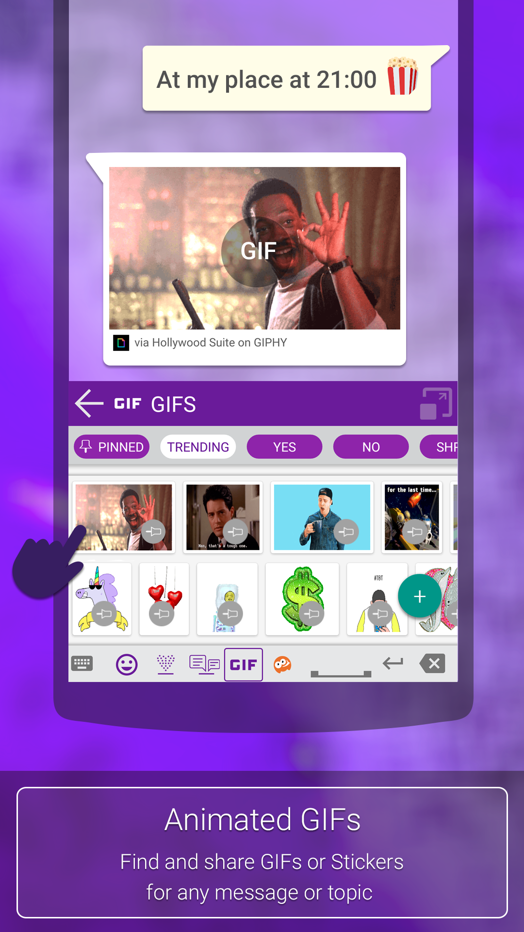 اسکرین شات 3 برنامه ai.type Keyboard & Emoji 2022
