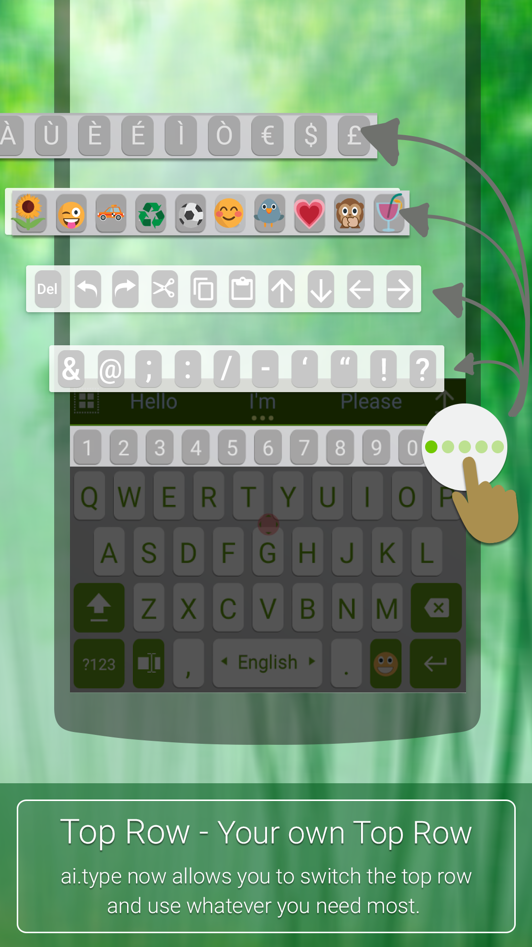 اسکرین شات 6 برنامه ai.type Keyboard
