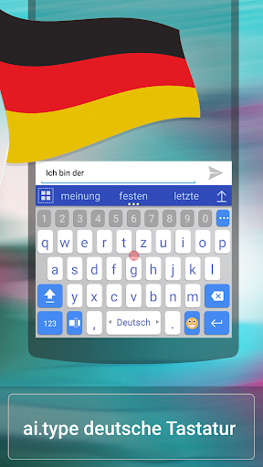 اسکرین شات 1 برنامه German for ai.type Keyboard