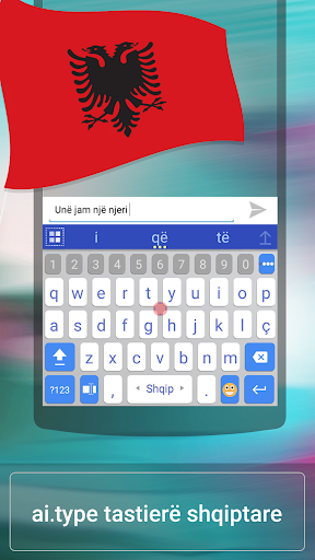 اسکرین شات 1 برنامه ai.type Albanian Dictionary