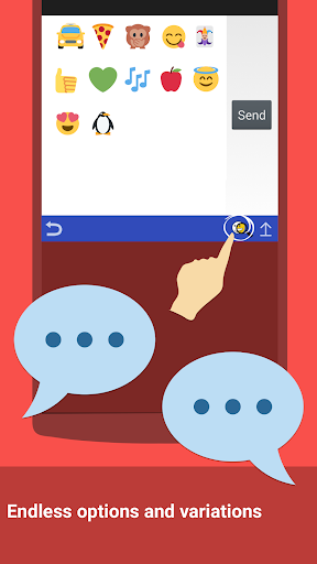 اسکرین شات 4 برنامه ai.Twitter Emoji Keyboard