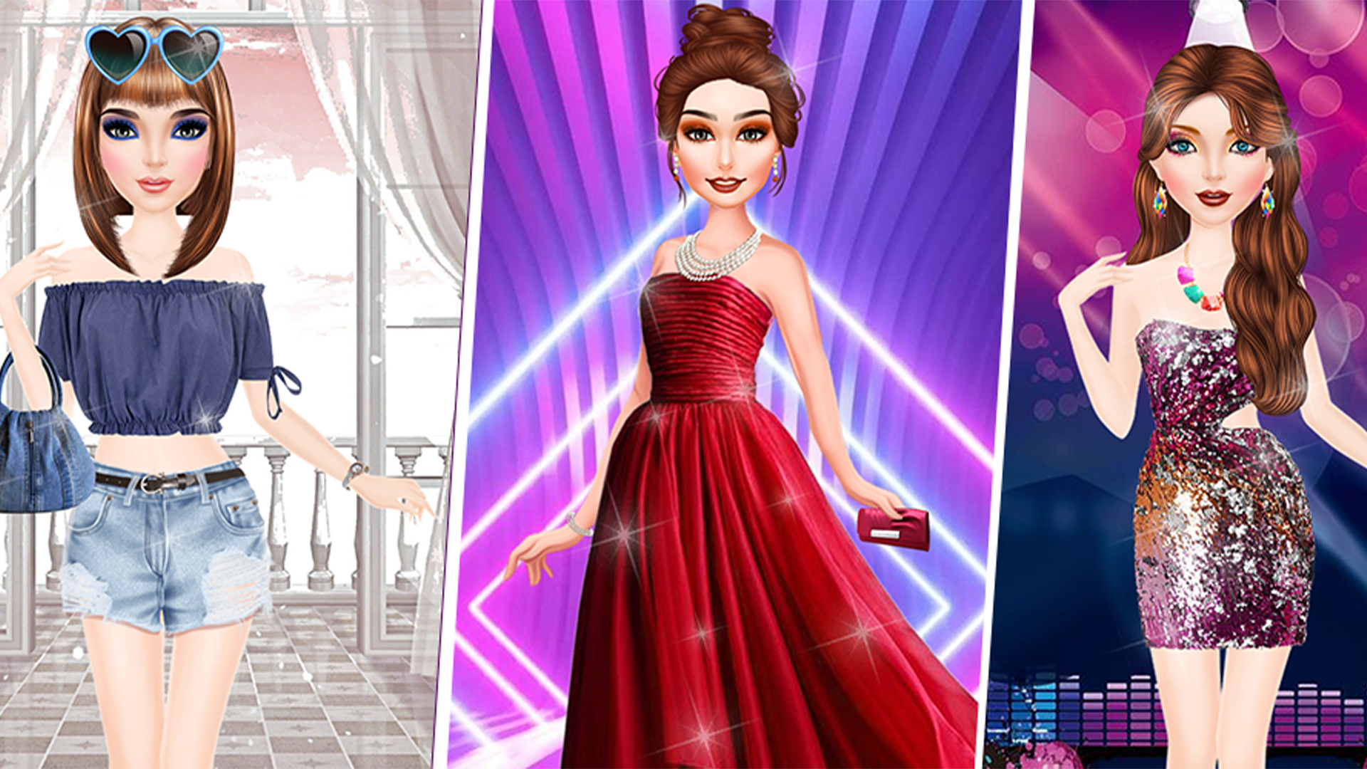 اسکرین شات 6 بازی Fashion Show Girl Makeup Salon