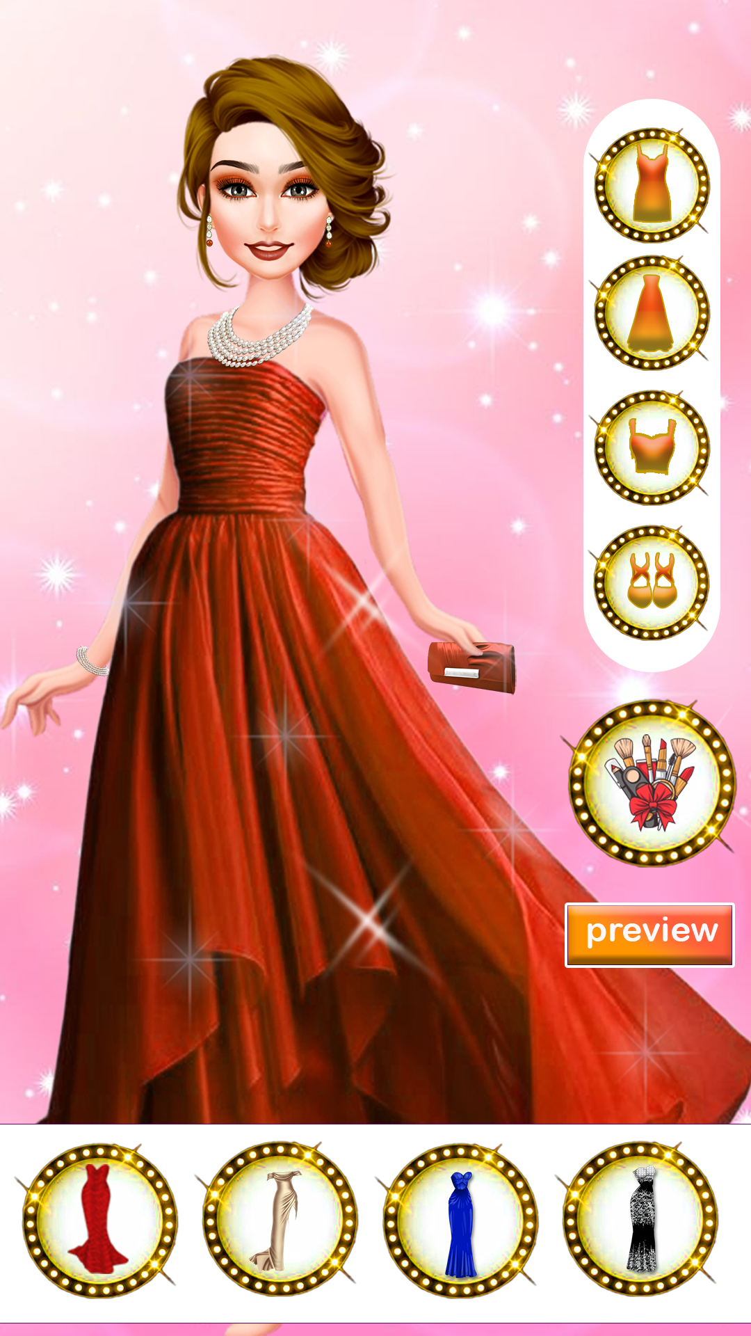 اسکرین شات 4 بازی Fashion Girl Makeup Games Show