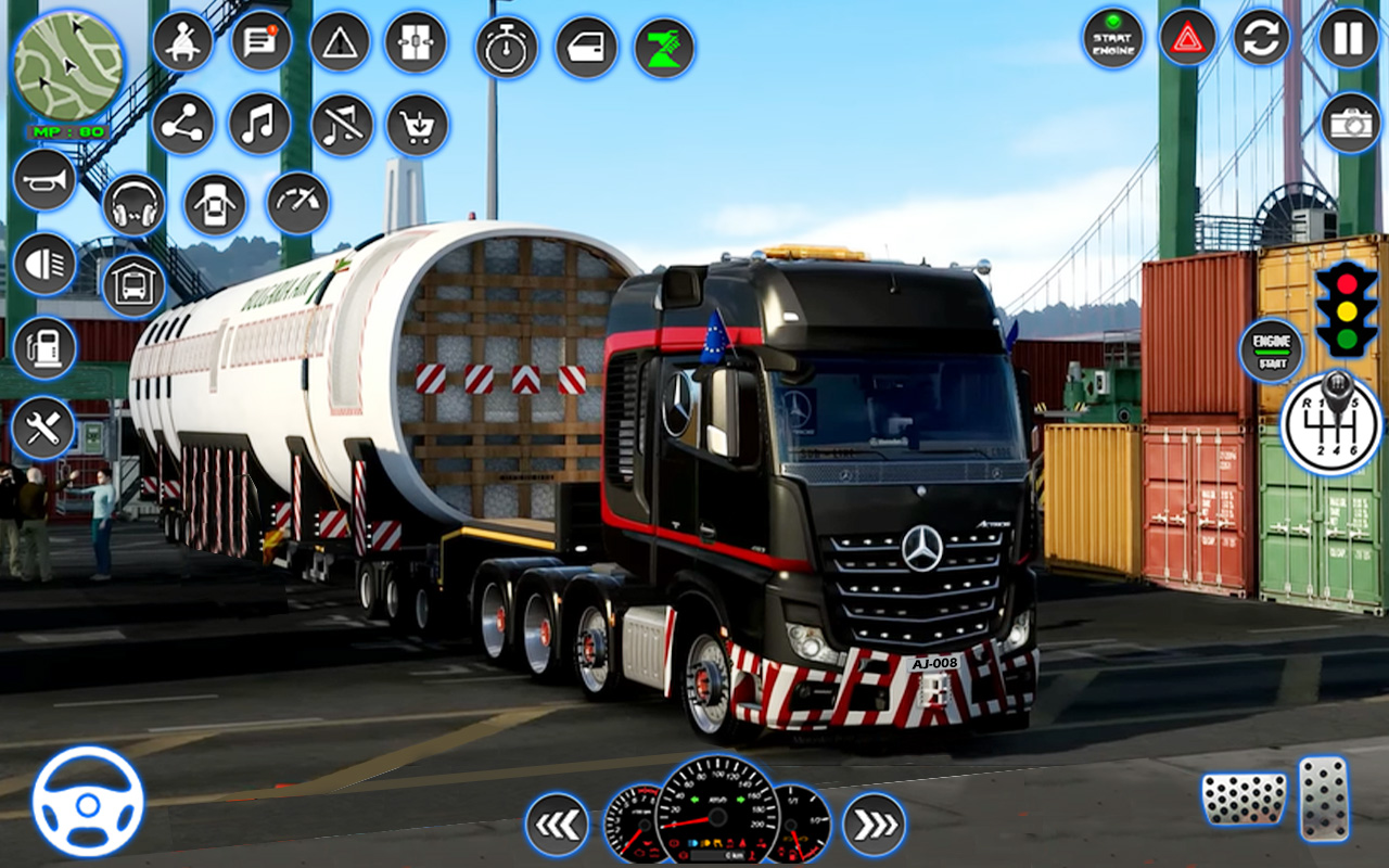 اسکرین شات 1 بازی Offroad Oil Tanker Simulator