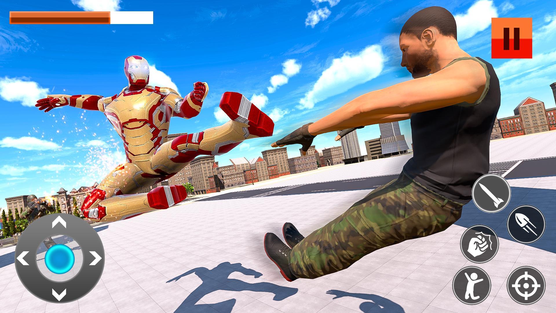اسکرین شات 3 بازی Iron Super Hero Vs. City Gangs