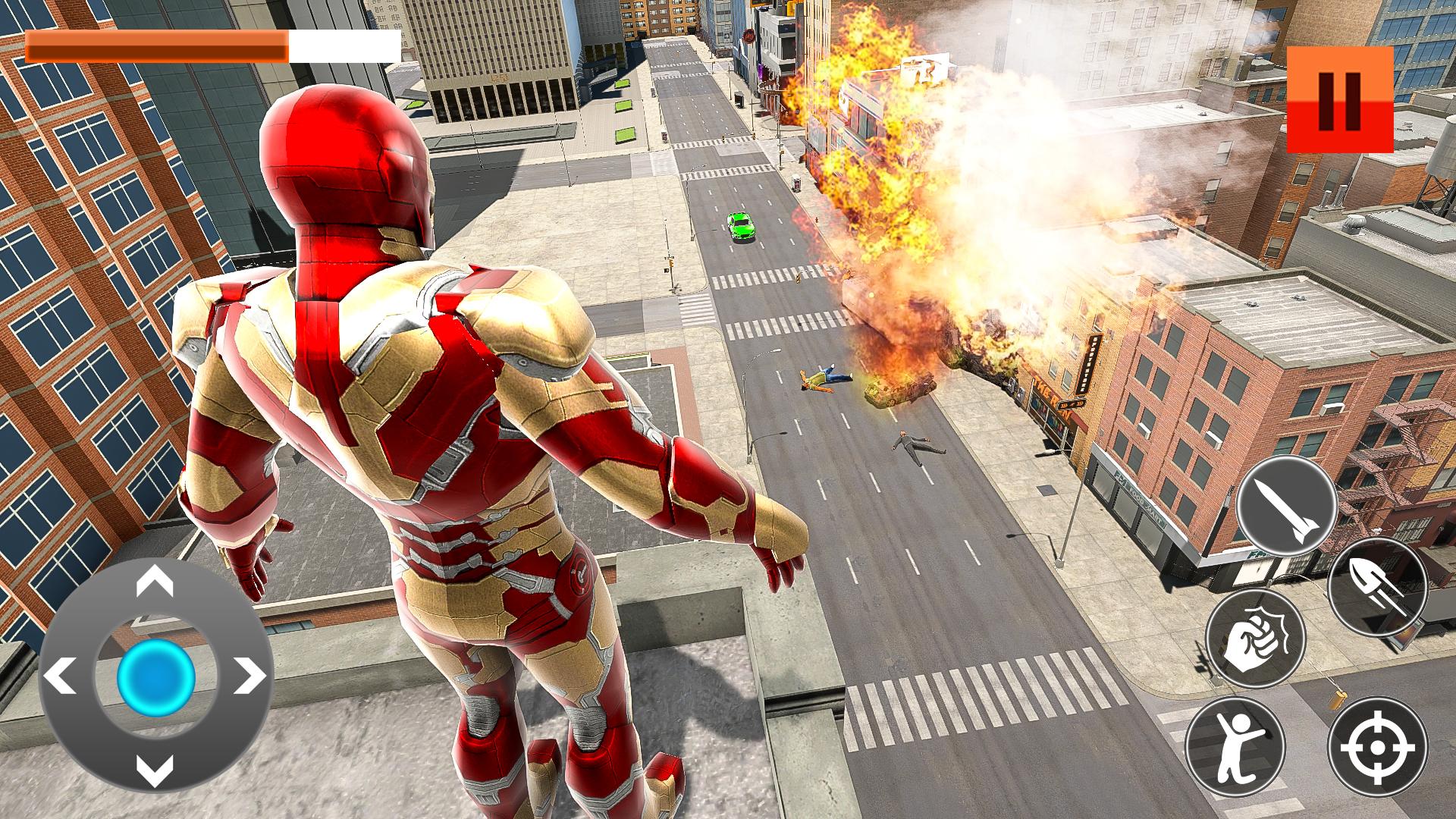 اسکرین شات 2 بازی Iron Super Hero Vs. City Gangs