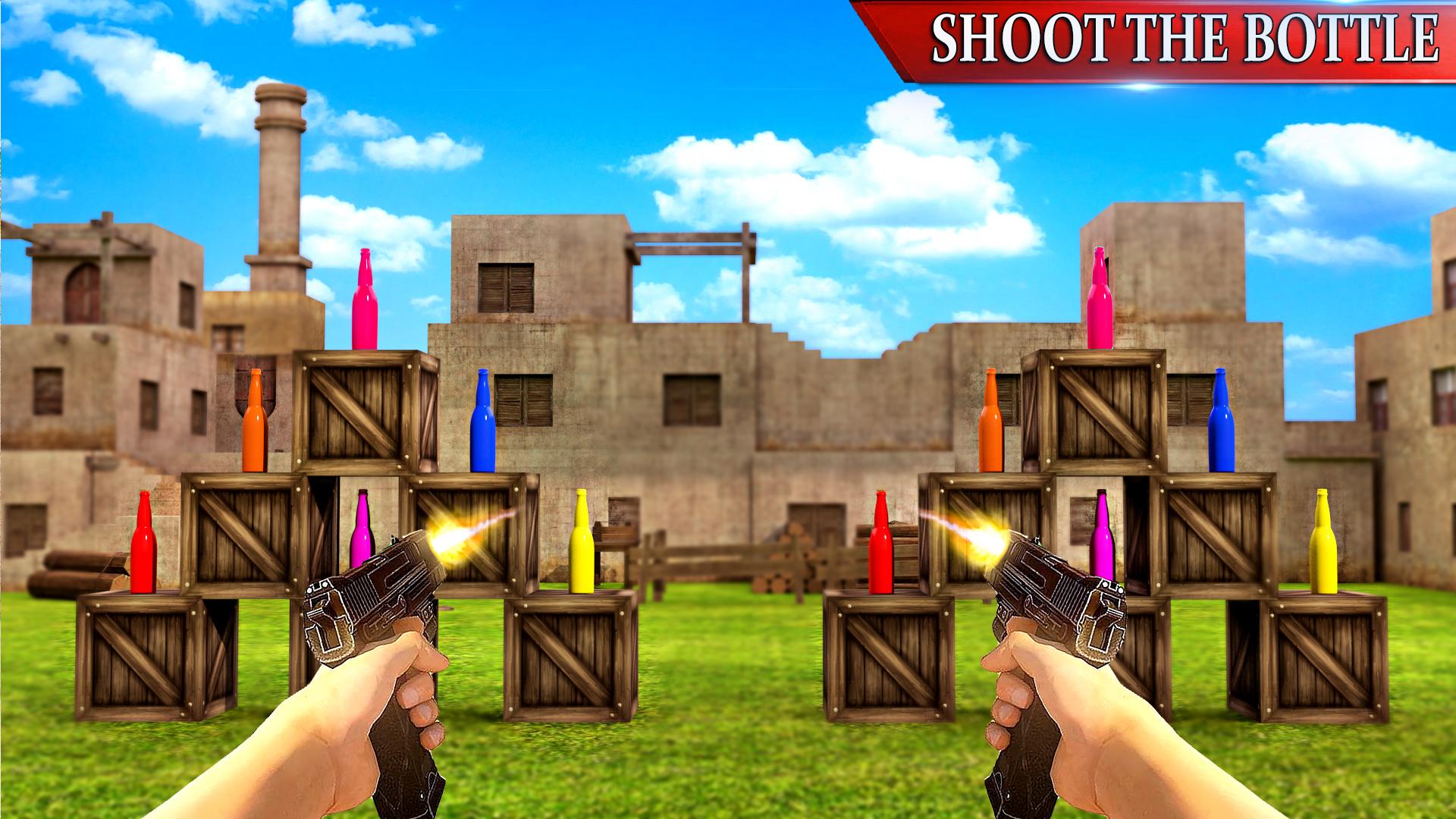 اسکرین شات 4 بازی Fps Bottle Shooting Games 3D