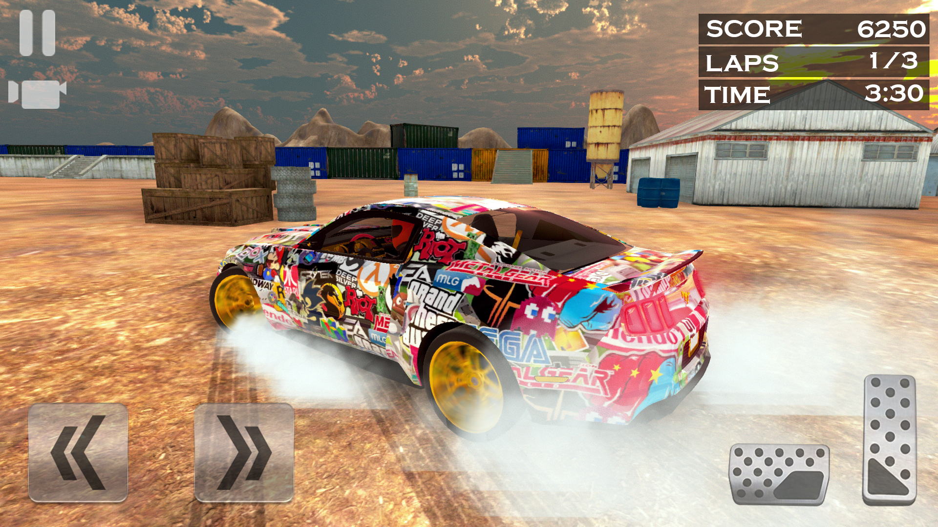 اسکرین شات 2 بازی Offline Car Drift Games 3D