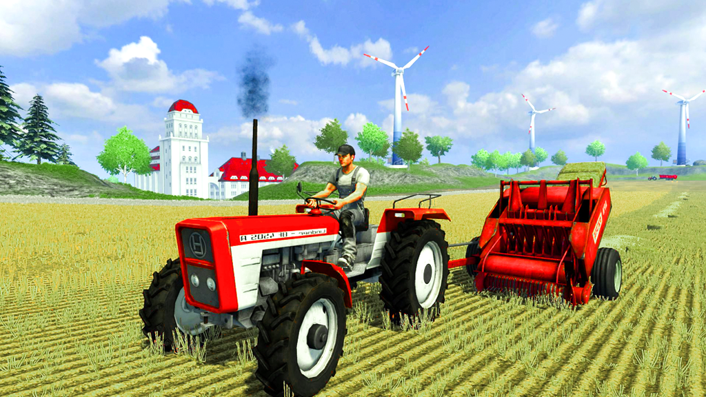 اسکرین شات 1 بازی Tractor Farming Job Simulator