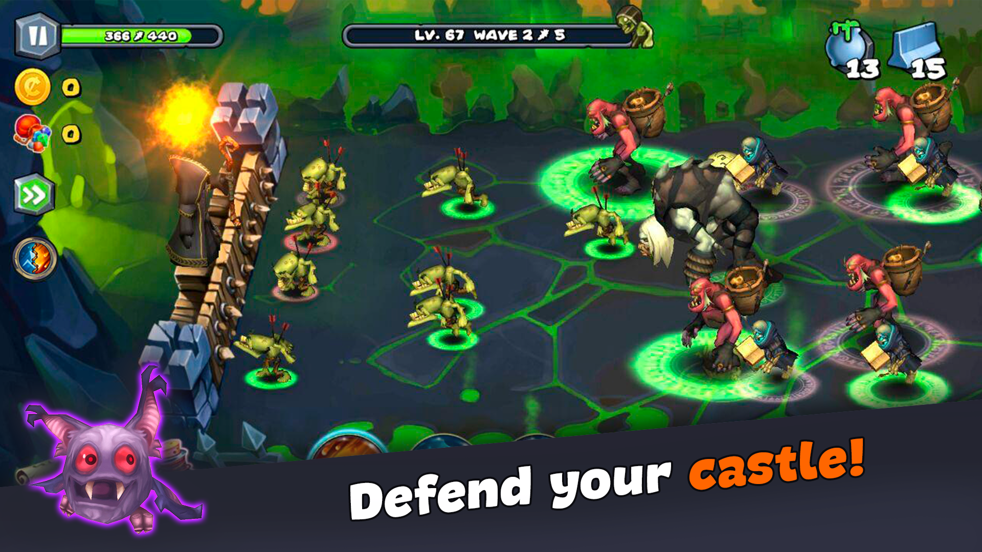 اسکرین شات 3 بازی Magic Siege