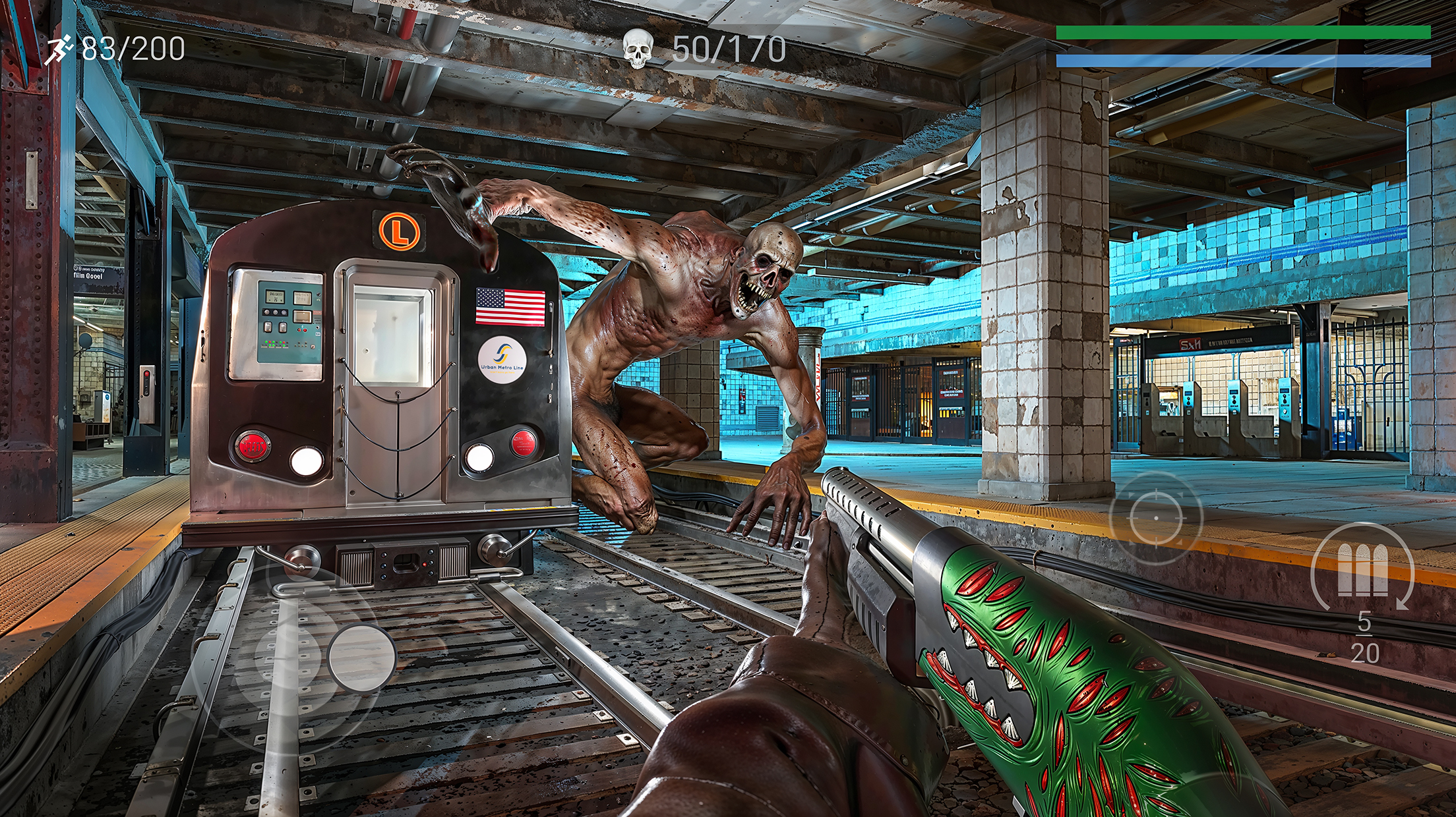 اسکرین شات 7 بازی Zombeast: FPS Zombie Shooter