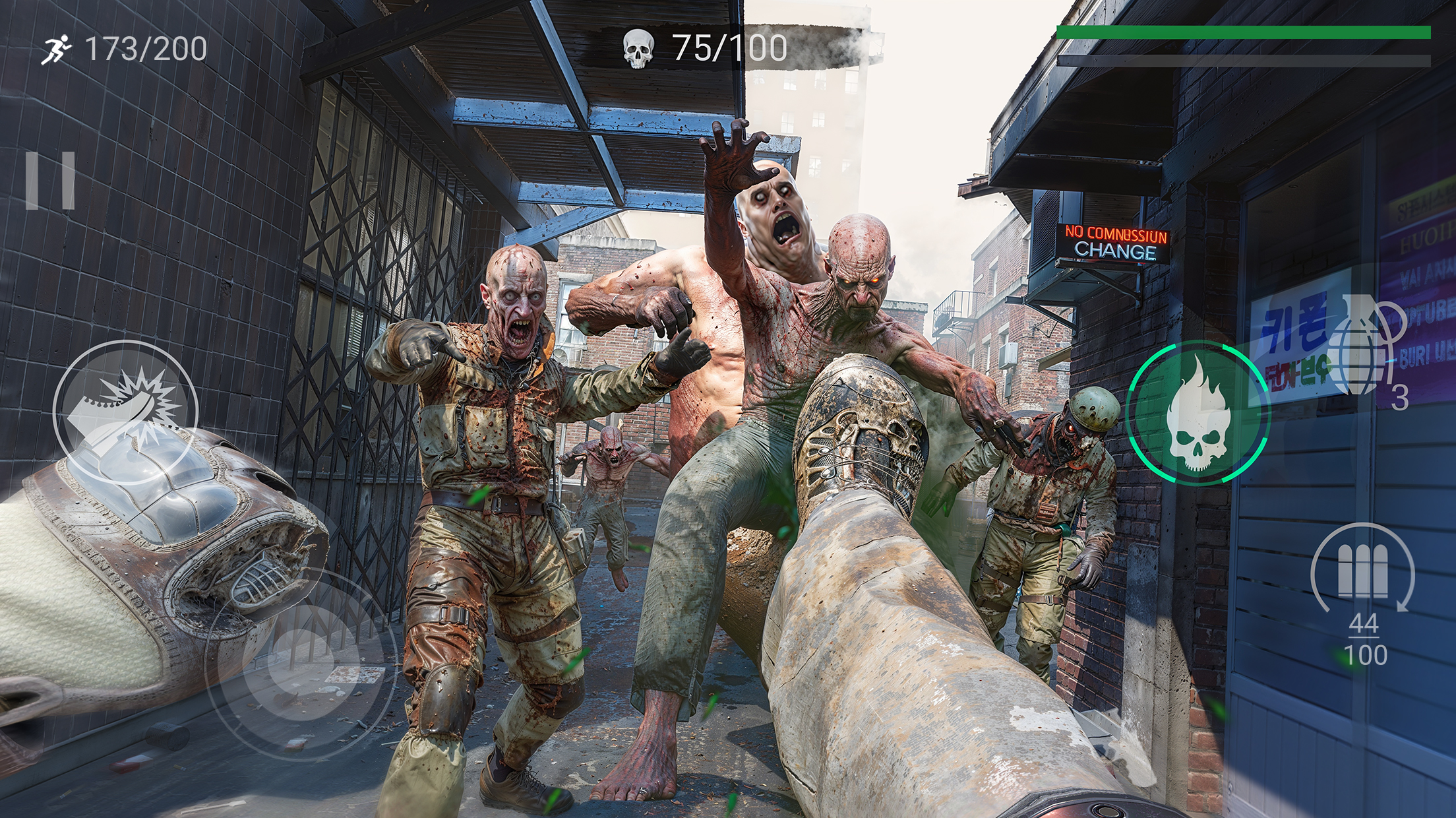 اسکرین شات 4 بازی Zombeast: FPS Zombie Shooter