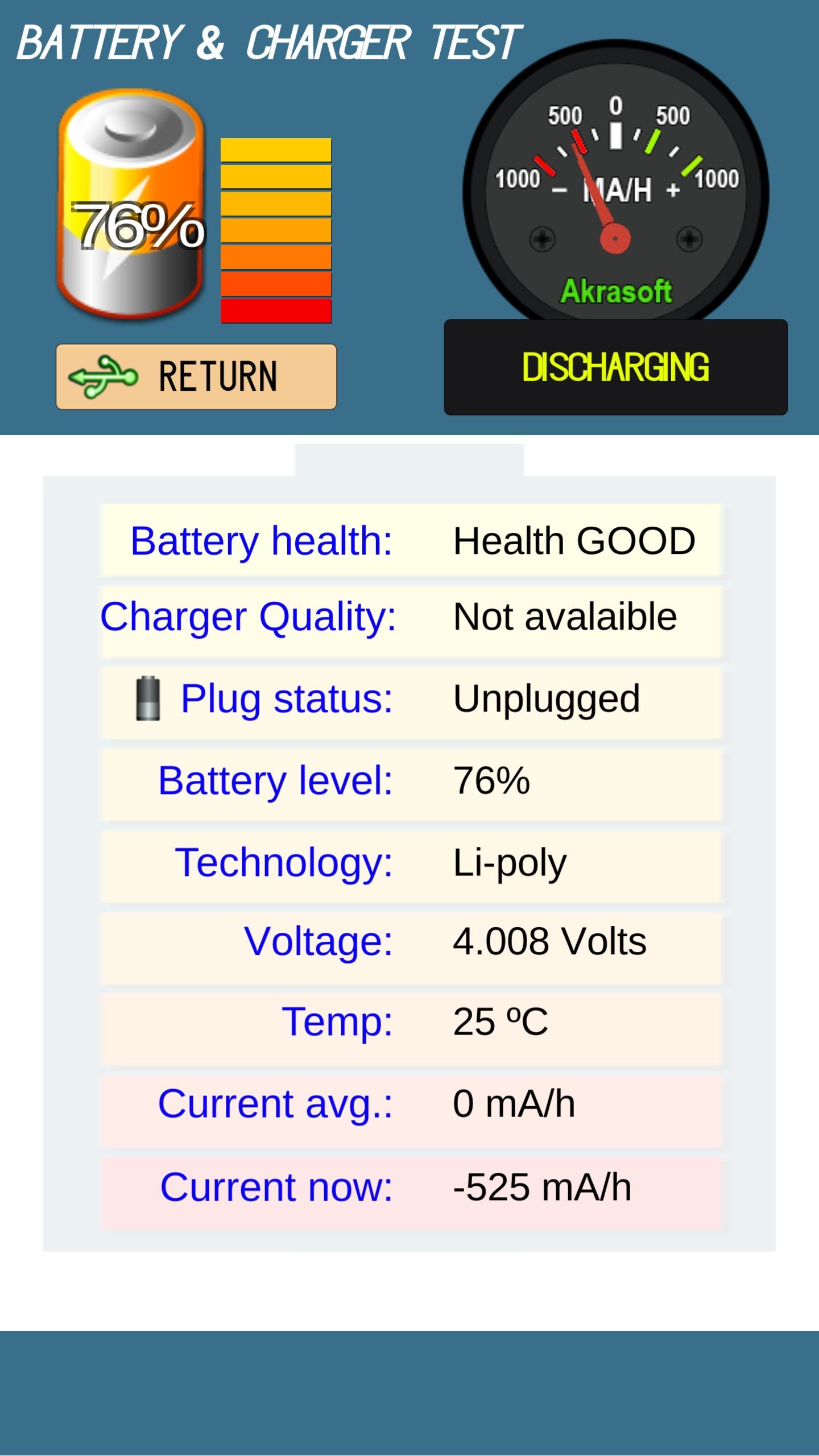 اسکرین شات 6 برنامه Battery doctor - battery amper