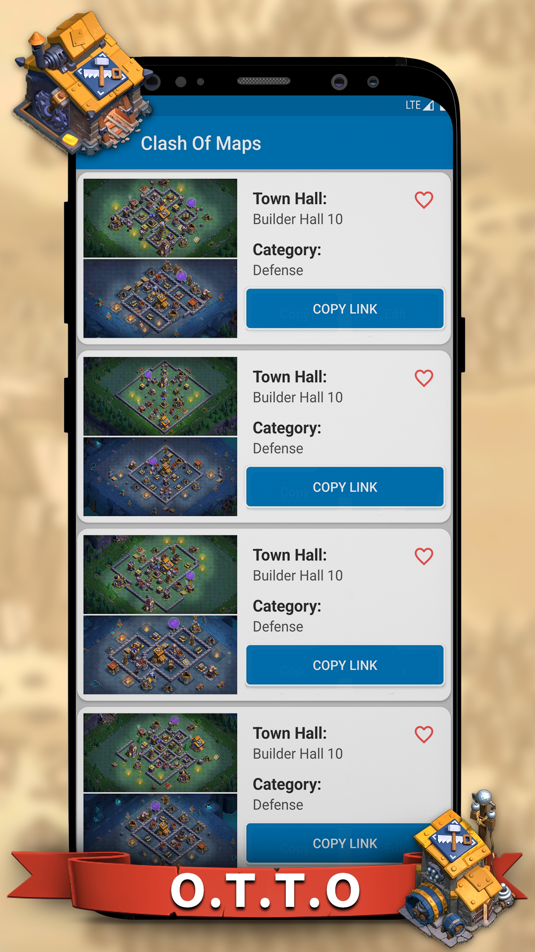 اسکرین شات 3 برنامه Clash of Maps - Base, Layouts