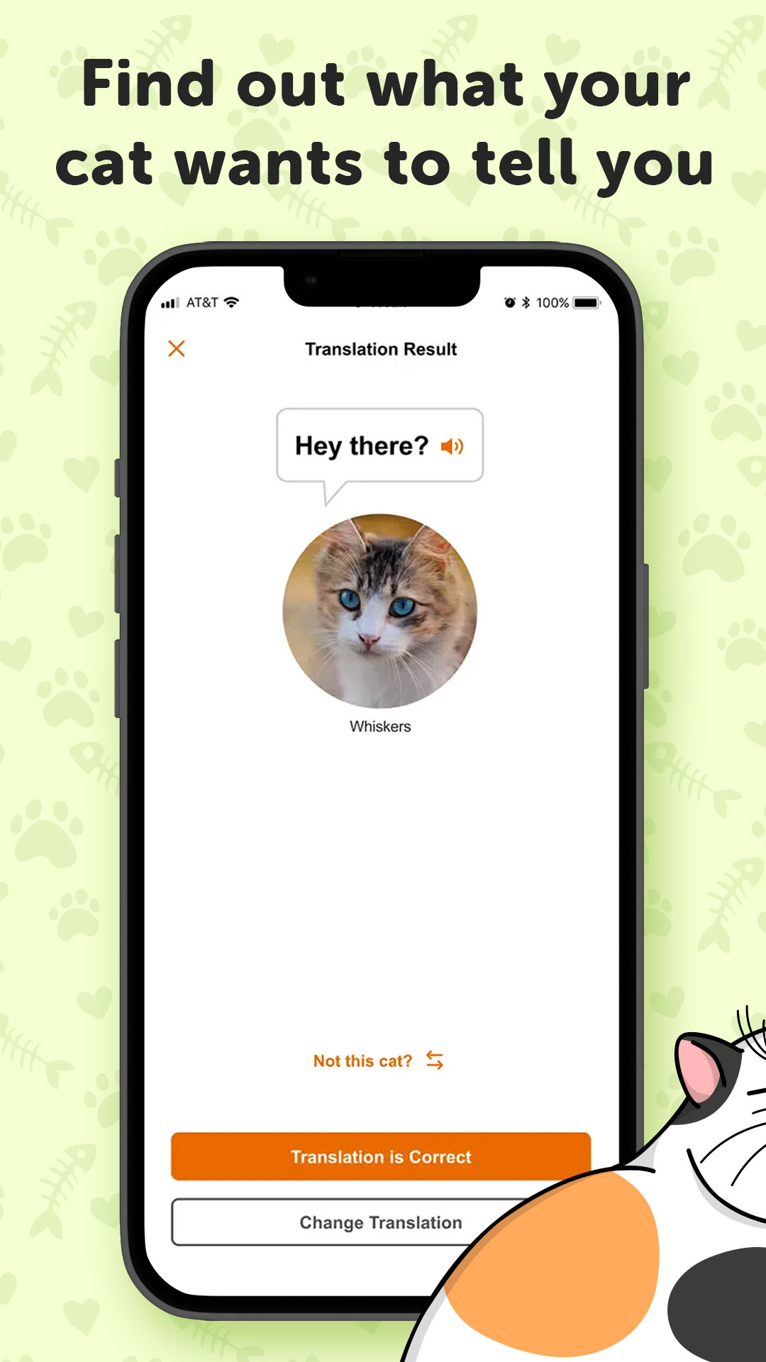 اسکرین شات برنامه MeowTalk Cat Translator 2
