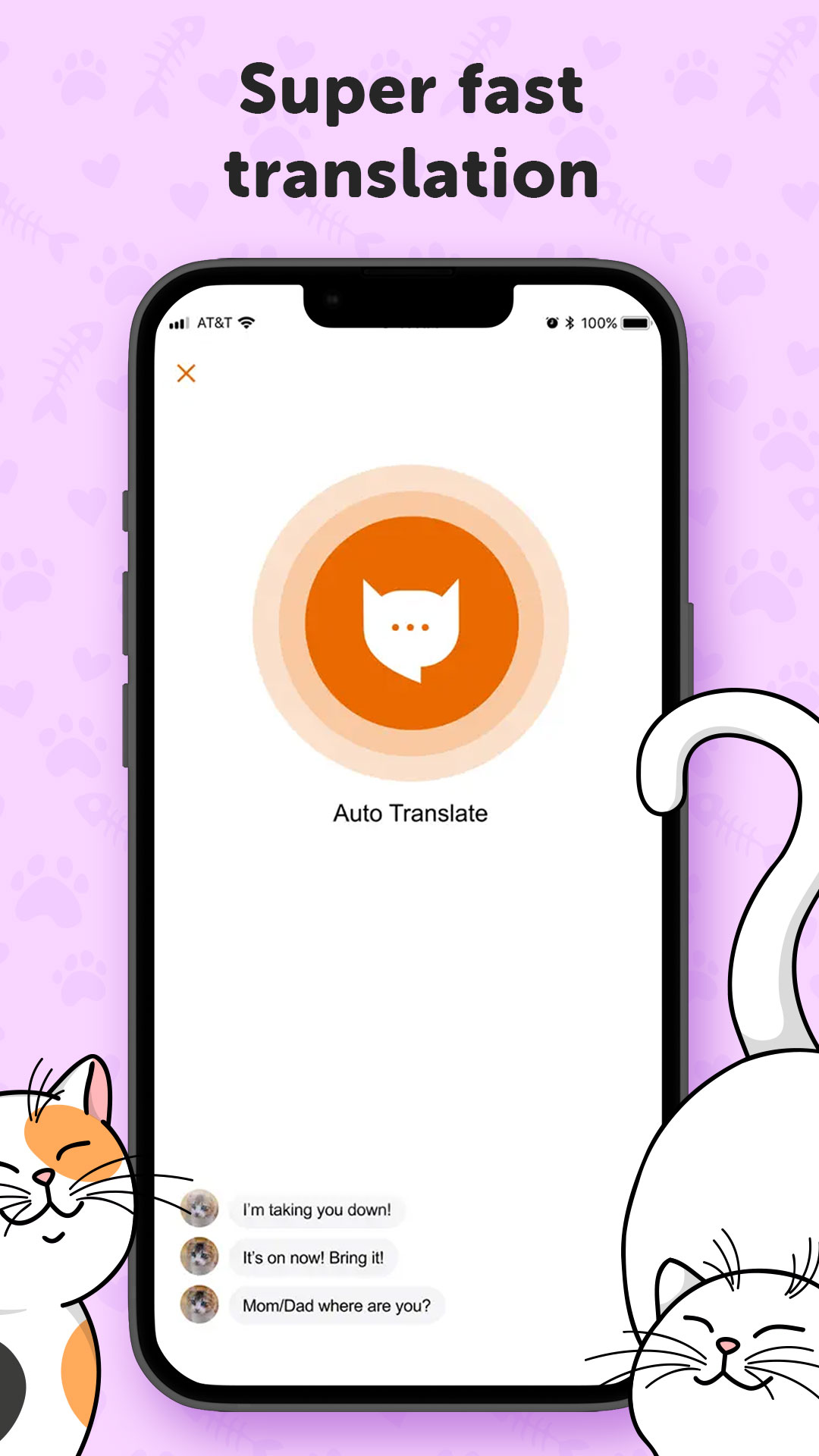 اسکرین شات برنامه MeowTalk Cat Translator 3