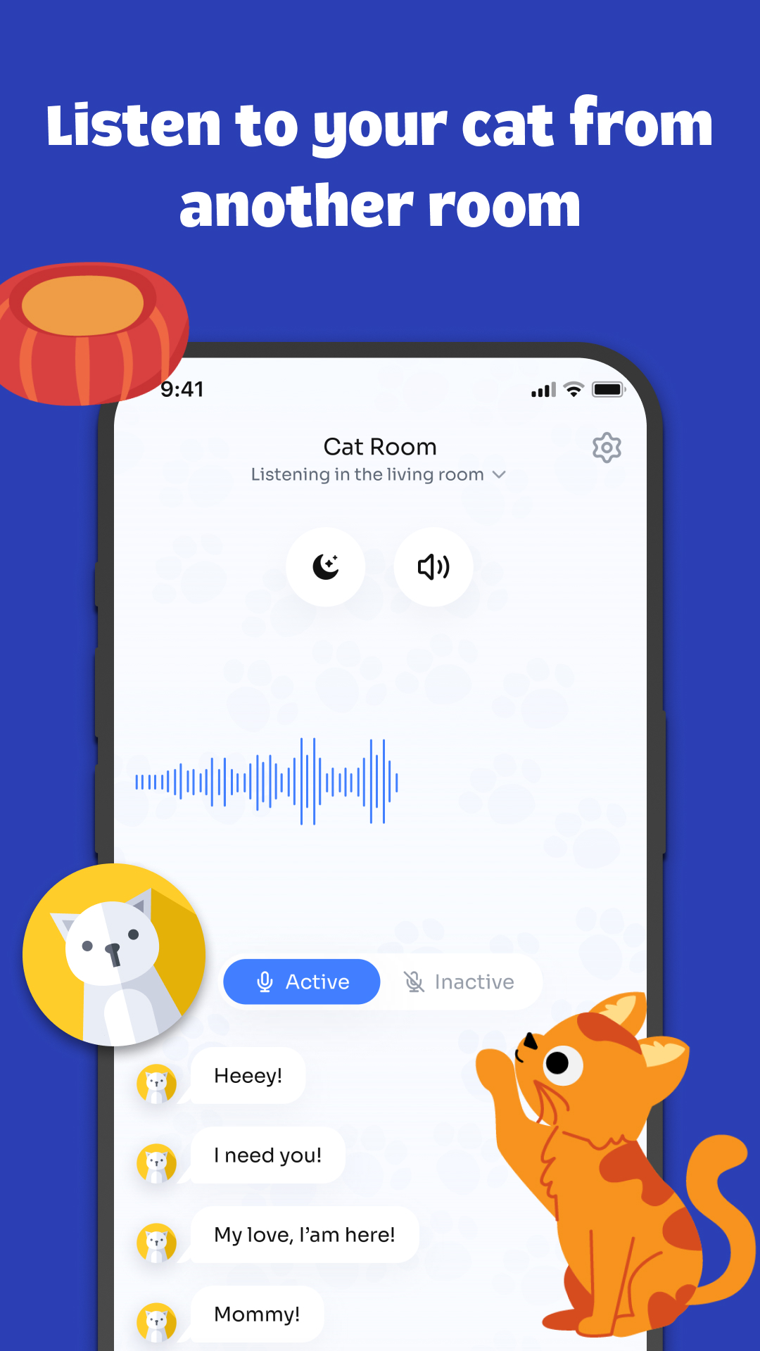 اسکرین شات 5 برنامه MeowTalk Cat Translator