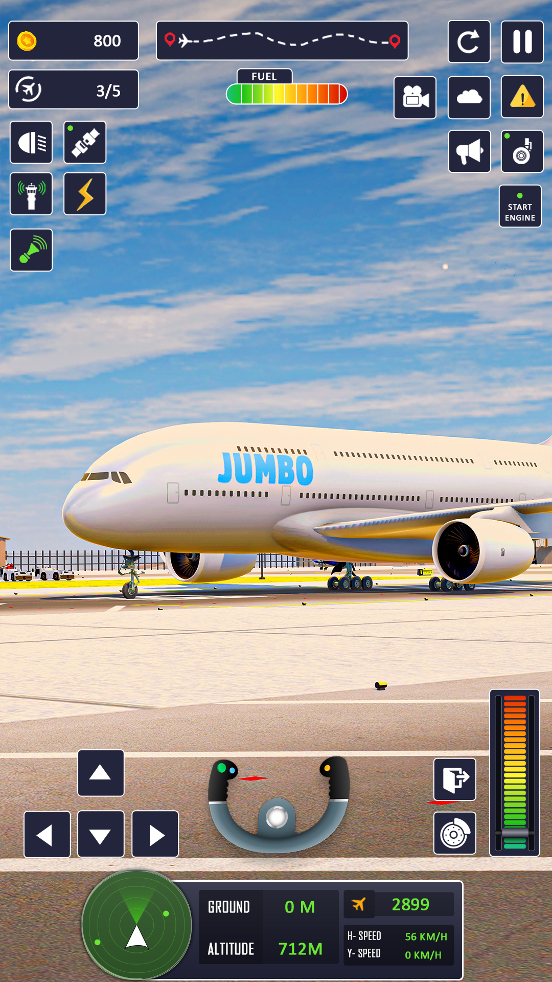 اسکرین شات 4 بازی Airplane Game Flight Simulator