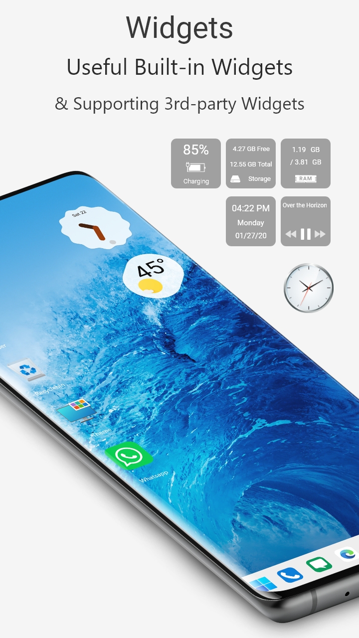 اسکرین شات 7 برنامه Computer Launcher 2