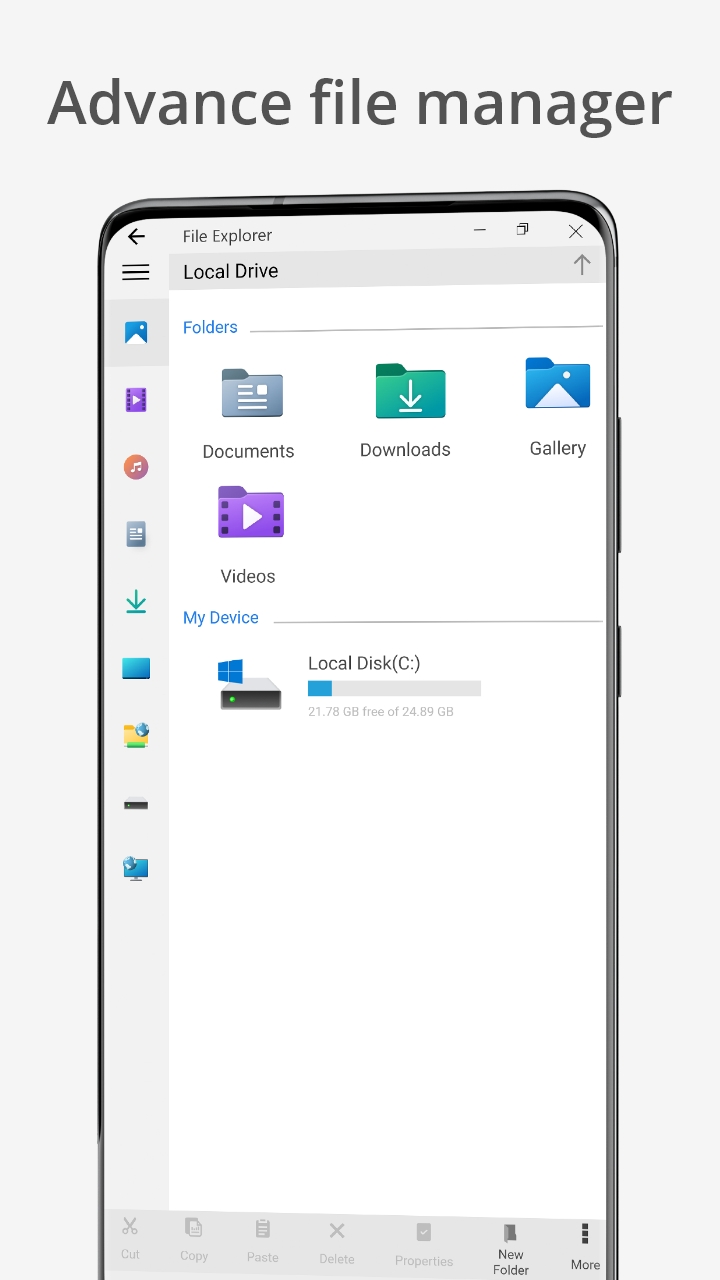 اسکرین شات 4 برنامه Computer Launcher 2