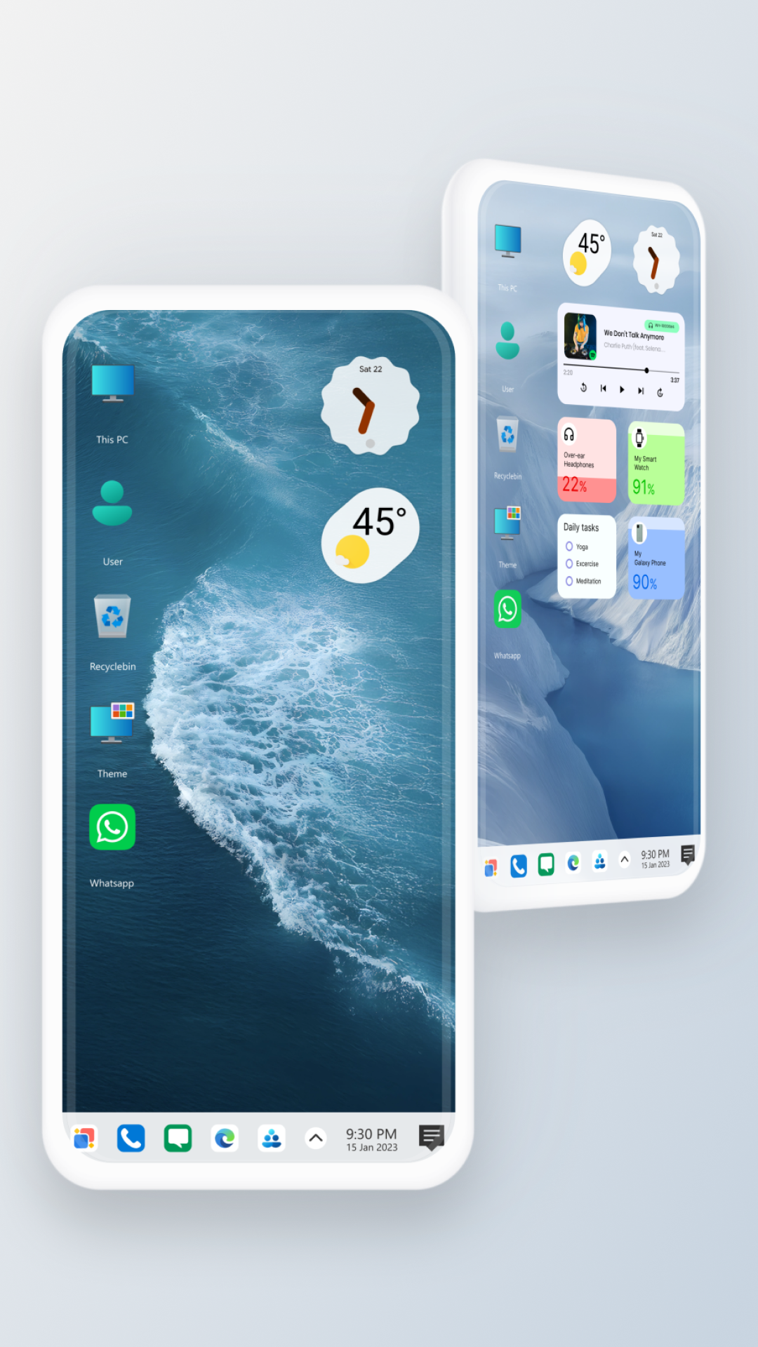 اسکرین شات 4 برنامه Win 12 Launcher