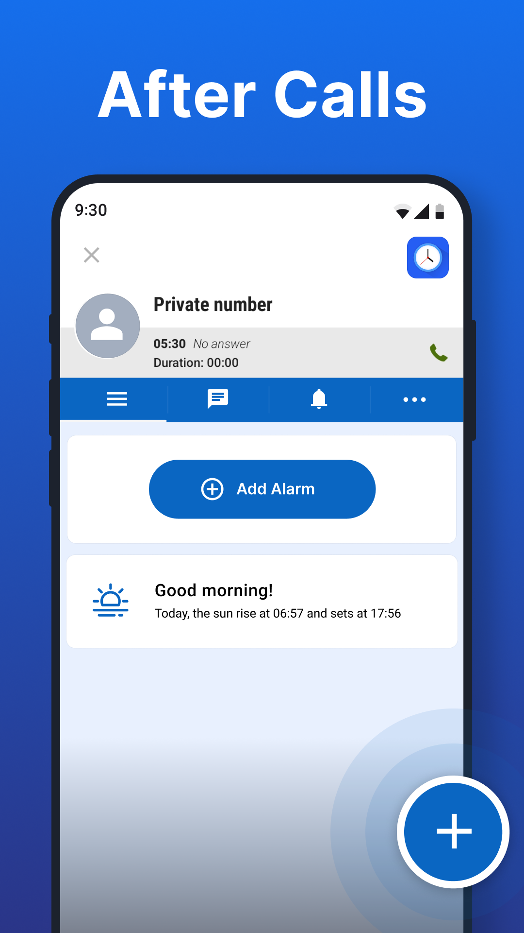 اسکرین شات 4 برنامه Alarm Clock