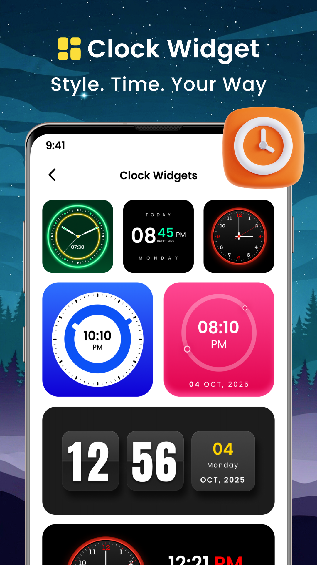 اسکرین شات 4 برنامه Smart Alarm Clock App