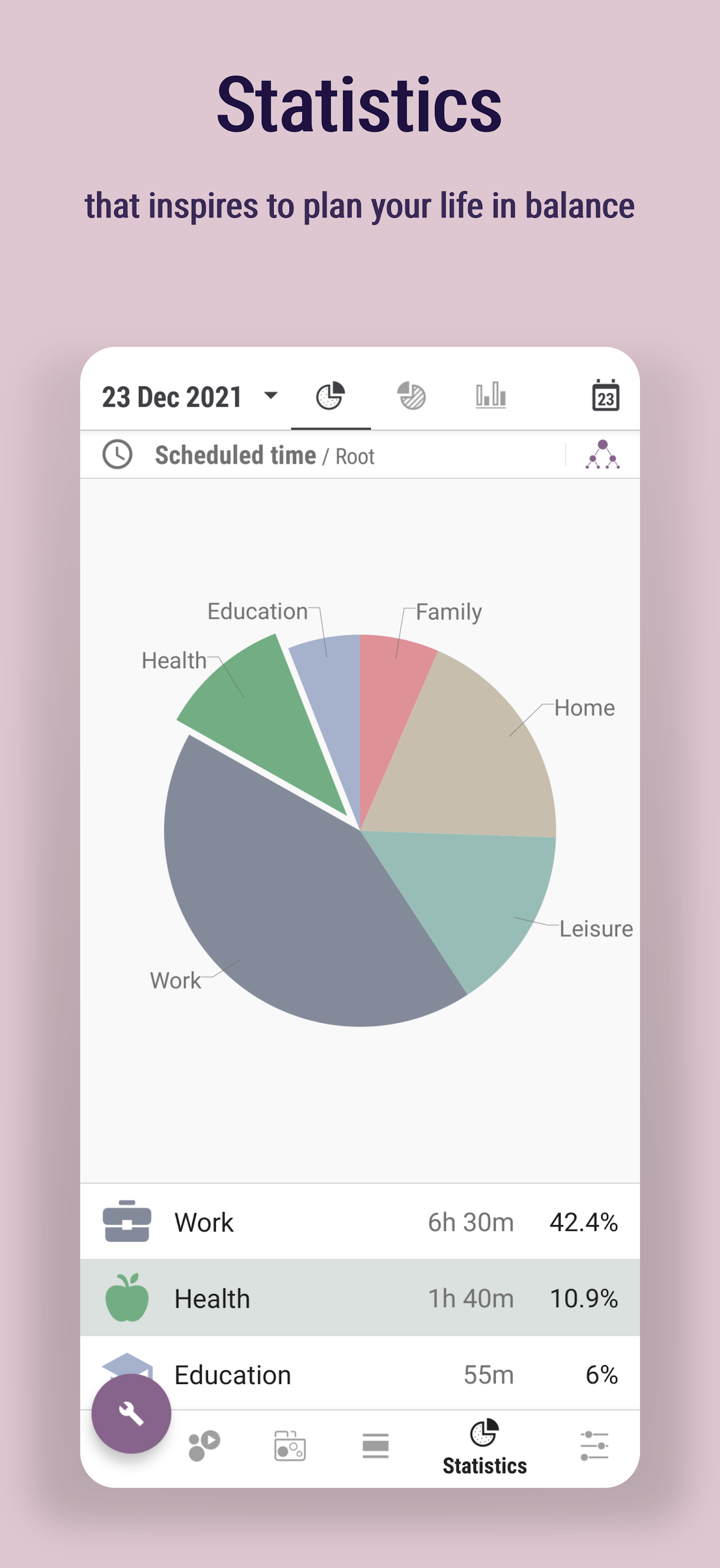 اسکرین شات 8 برنامه Time Planner: Schedule & Tasks