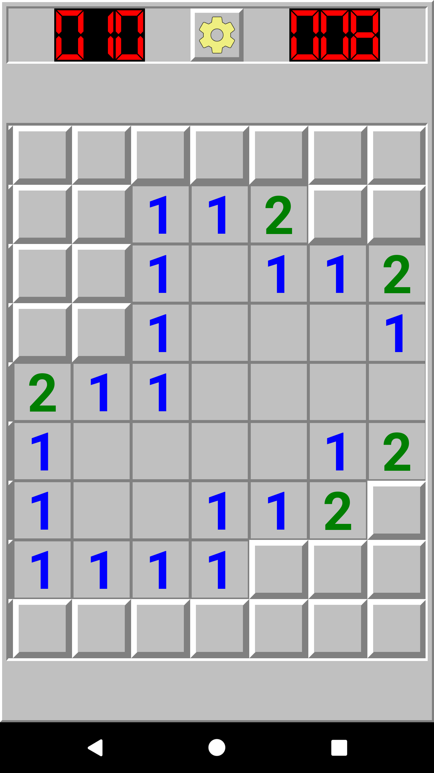 اسکرین شات 1 بازی Minesweeper