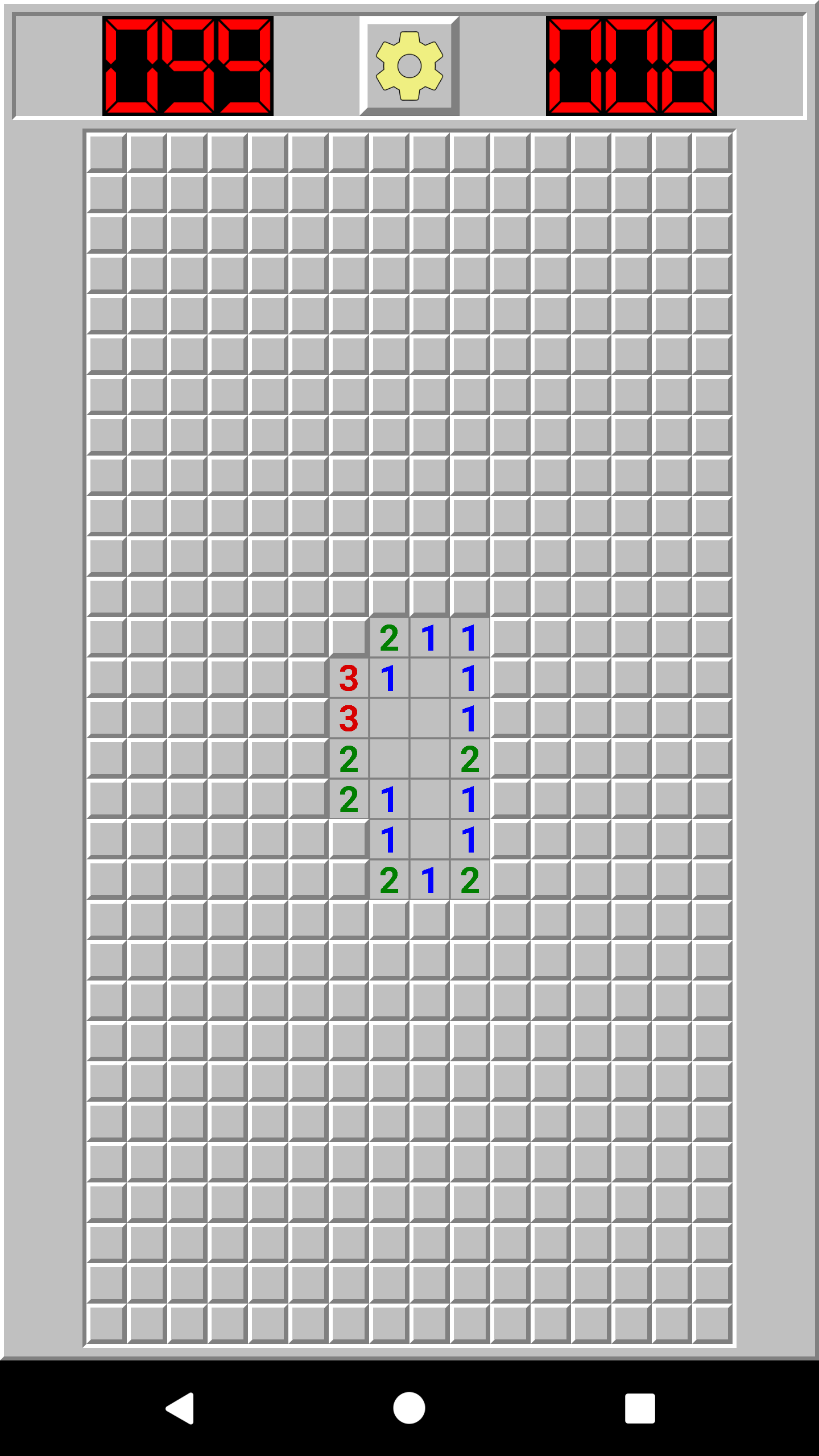اسکرین شات 3 بازی Minesweeper