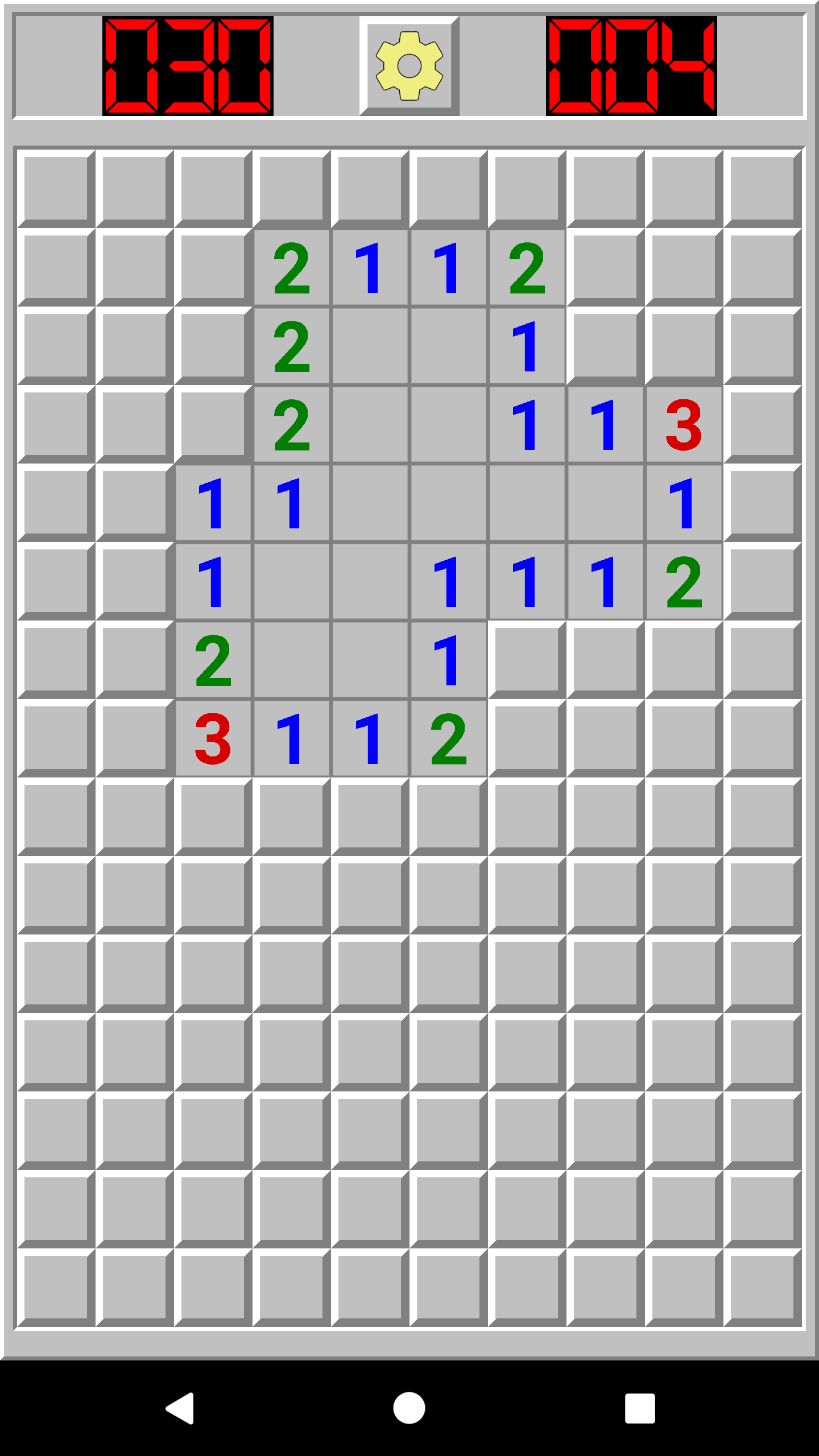 اسکرین شات 5 بازی Minesweeper