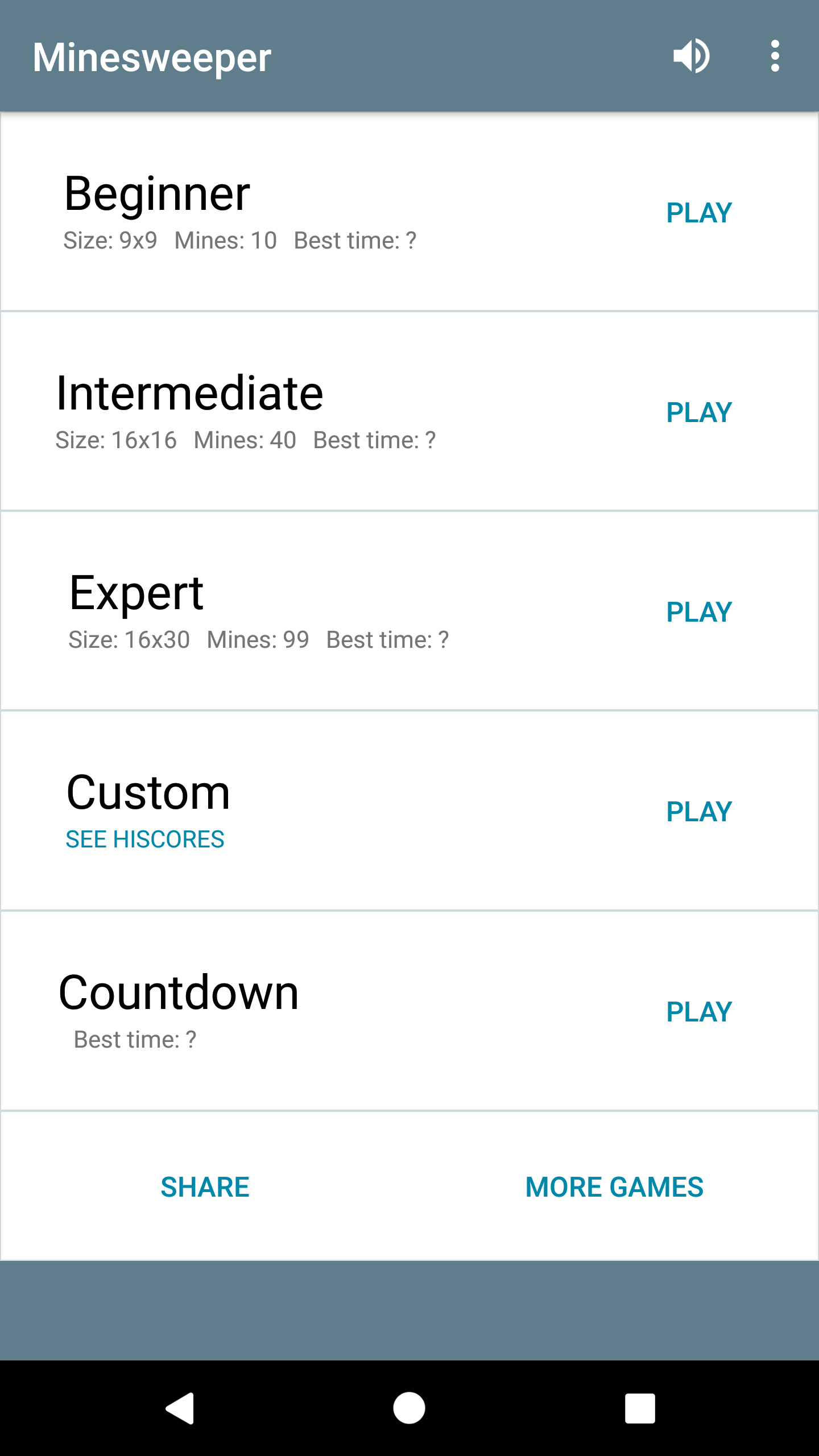 اسکرین شات 8 بازی Minesweeper