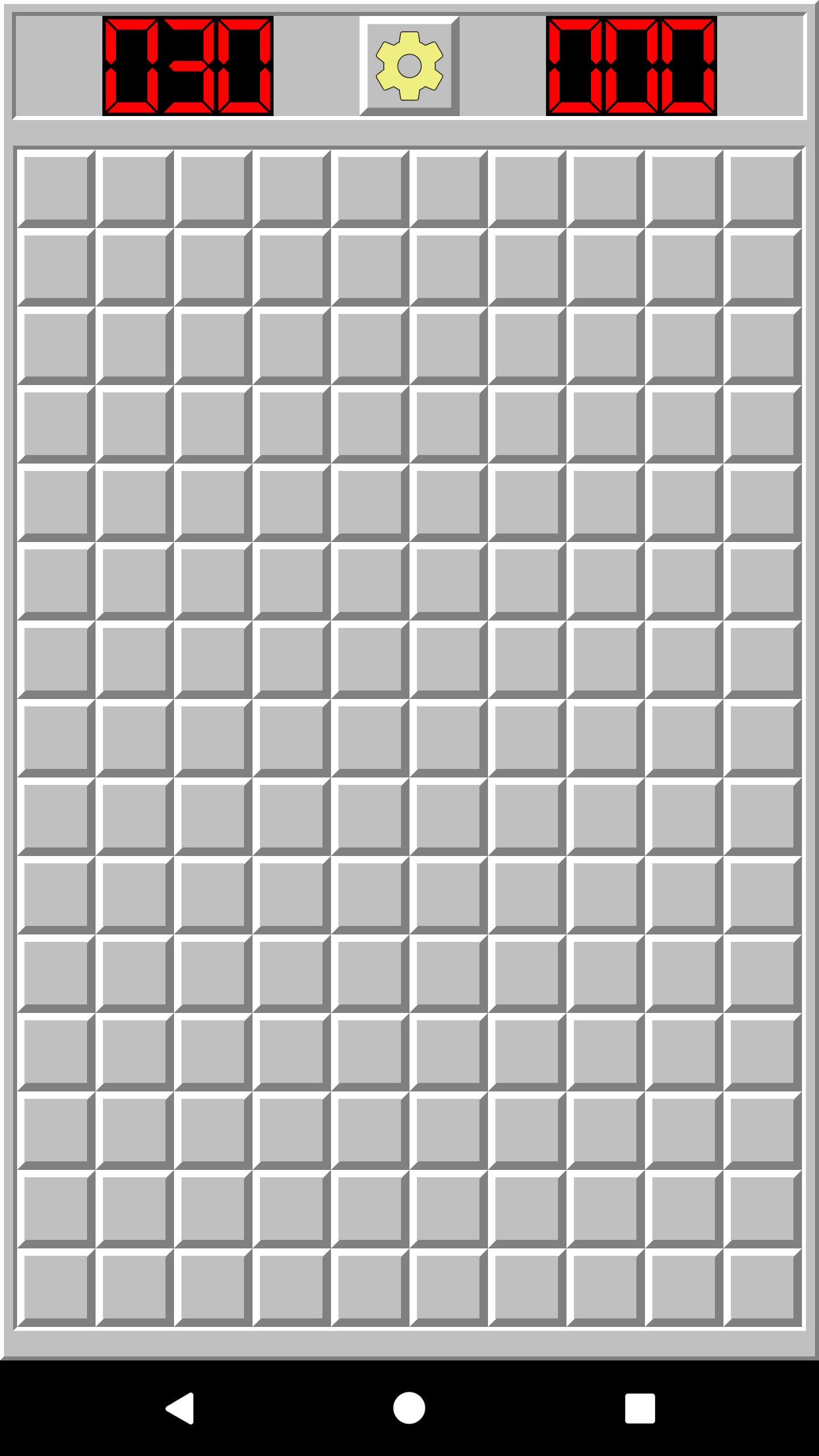 اسکرین شات 4 بازی Minesweeper