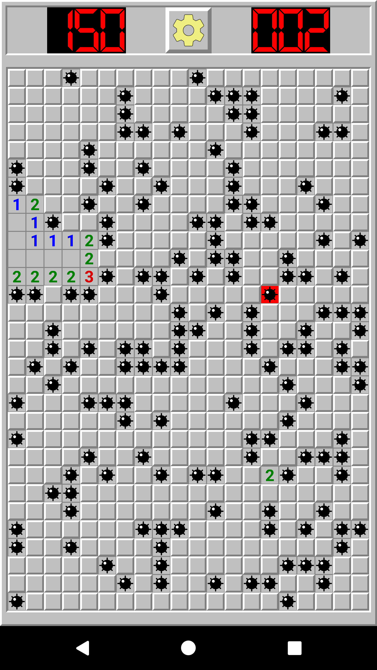 اسکرین شات 7 بازی Minesweeper