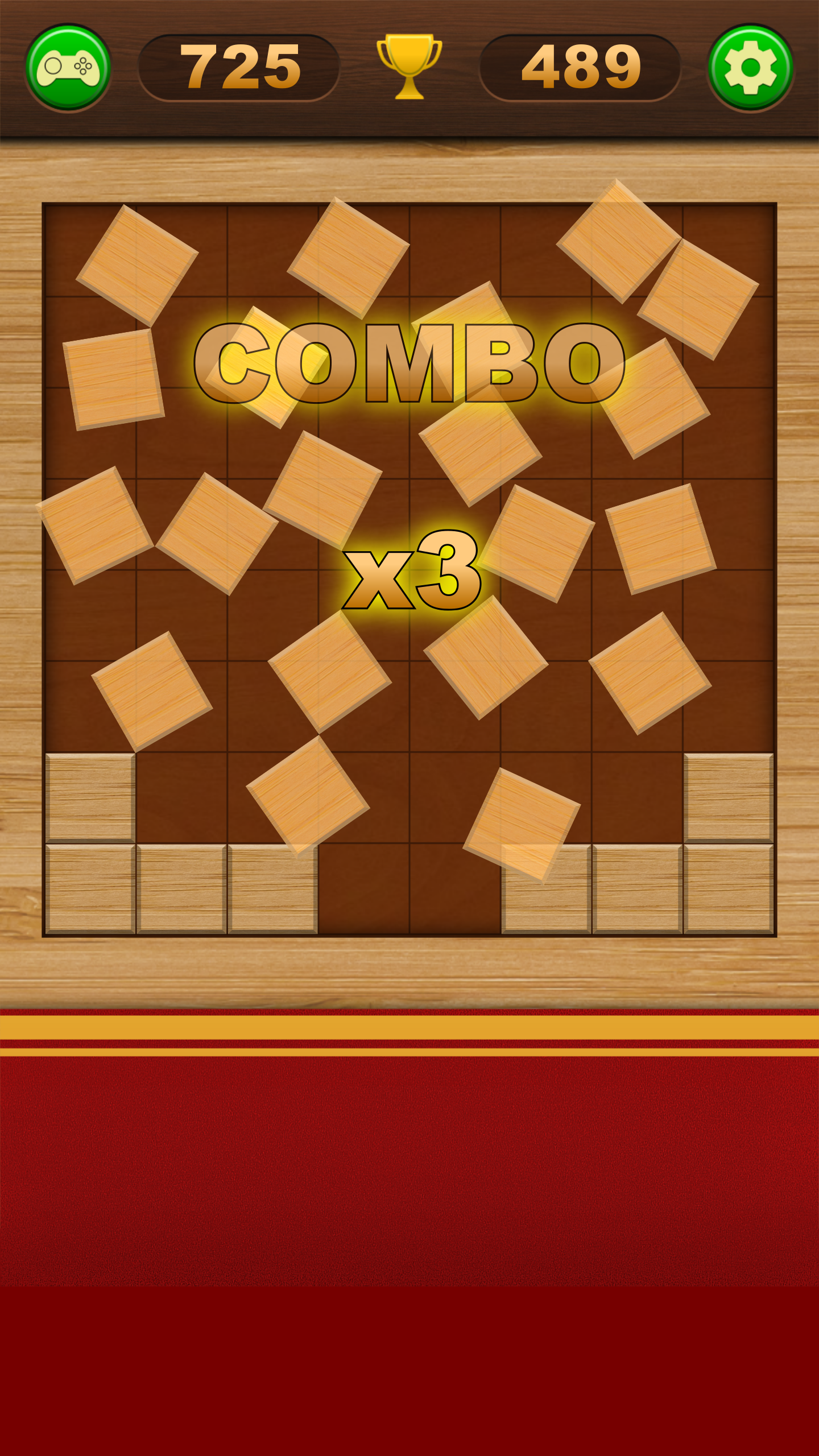 اسکرین شات 3 بازی Wood Block Puzzle