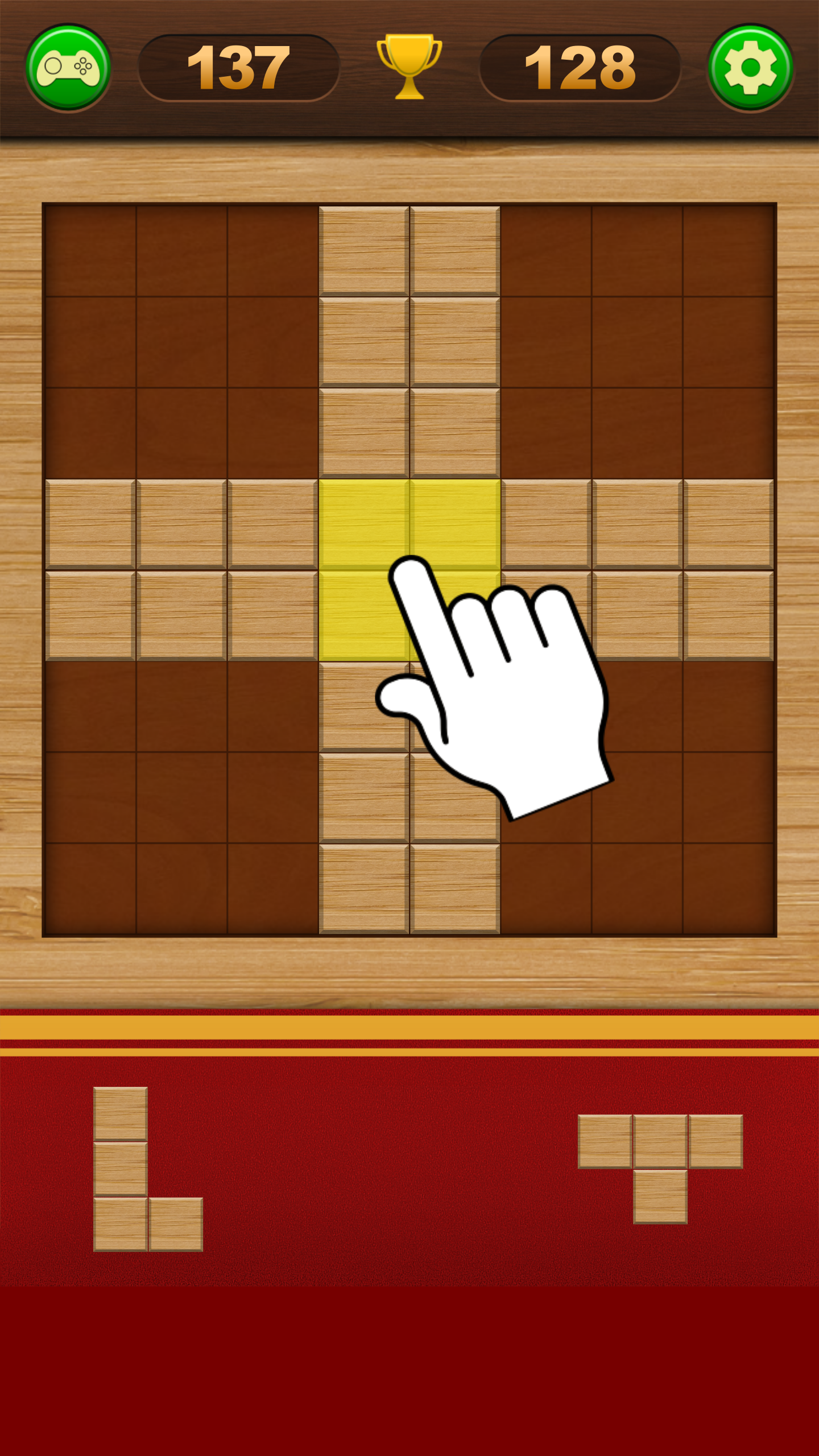 اسکرین شات 4 بازی Wood Block Puzzle