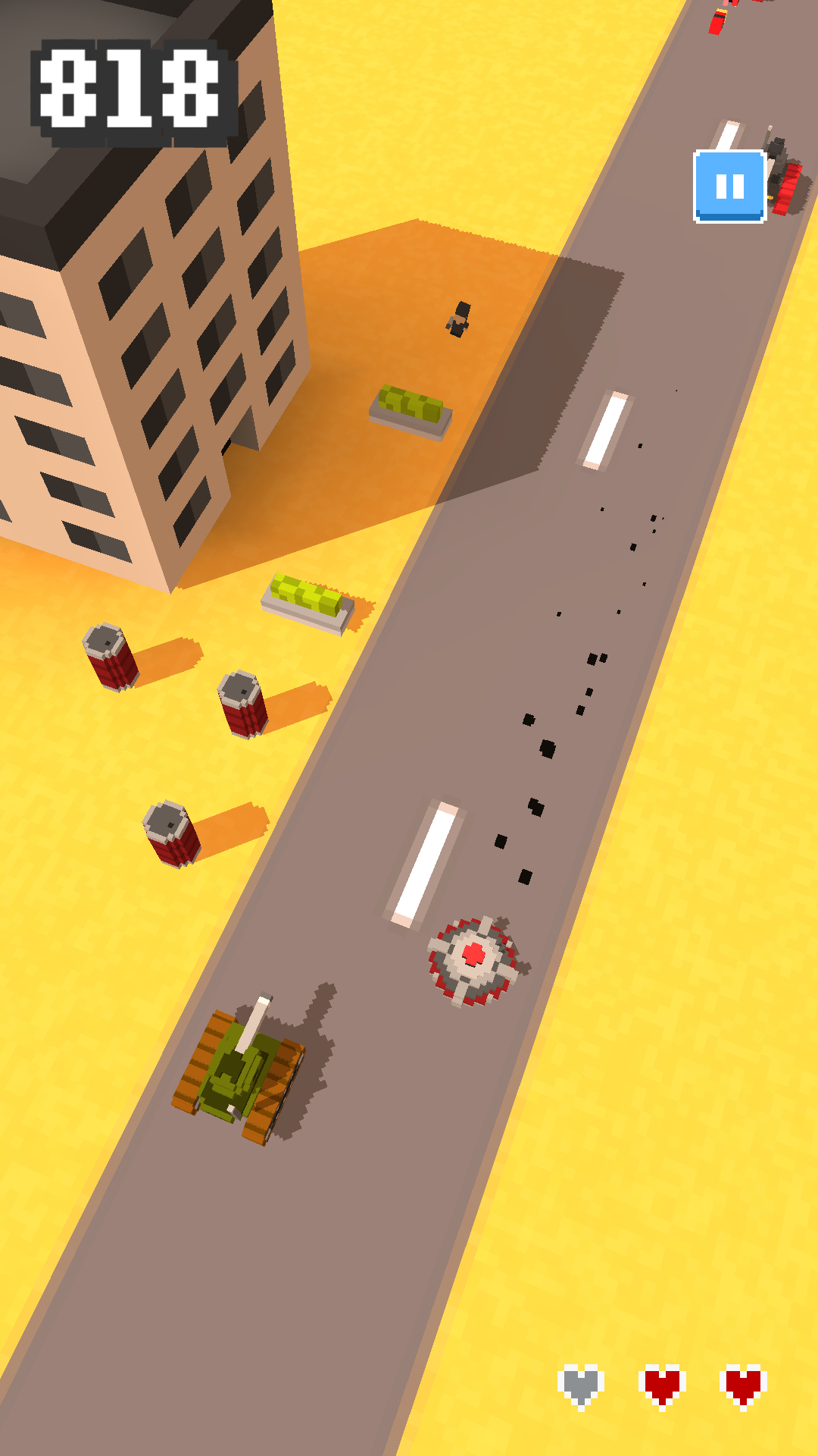 اسکرین شات 1 بازی Smashy Tank