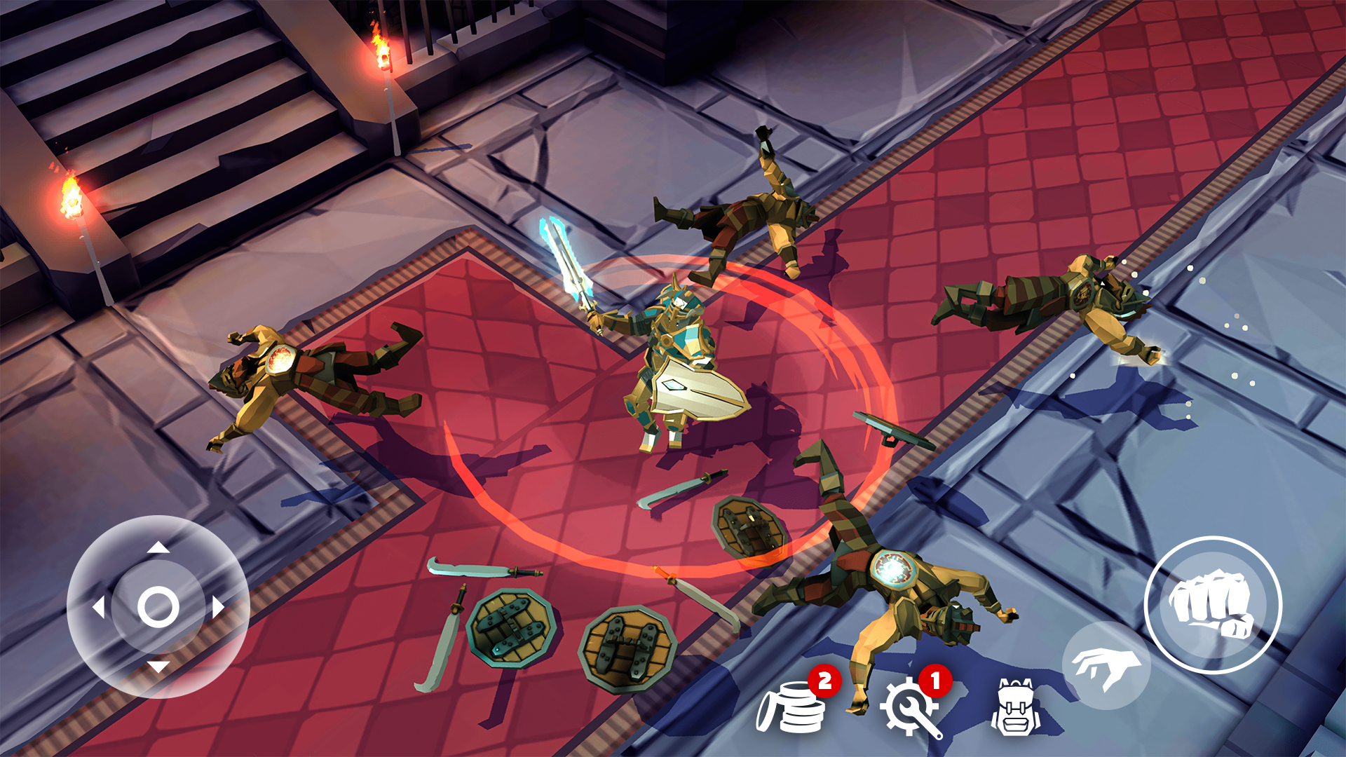 اسکرین شات 2 بازی Polygon Fantasy: Action RPG