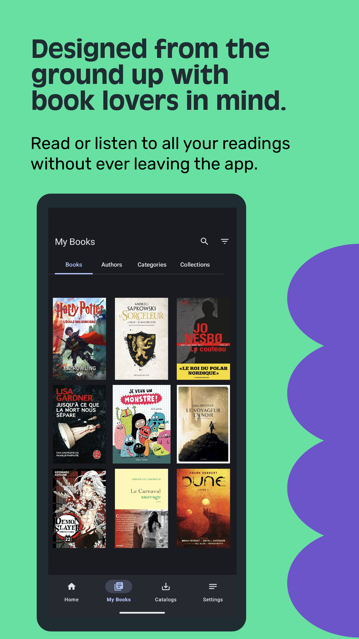 اسکرین شات 2 برنامه Cantook by Aldiko