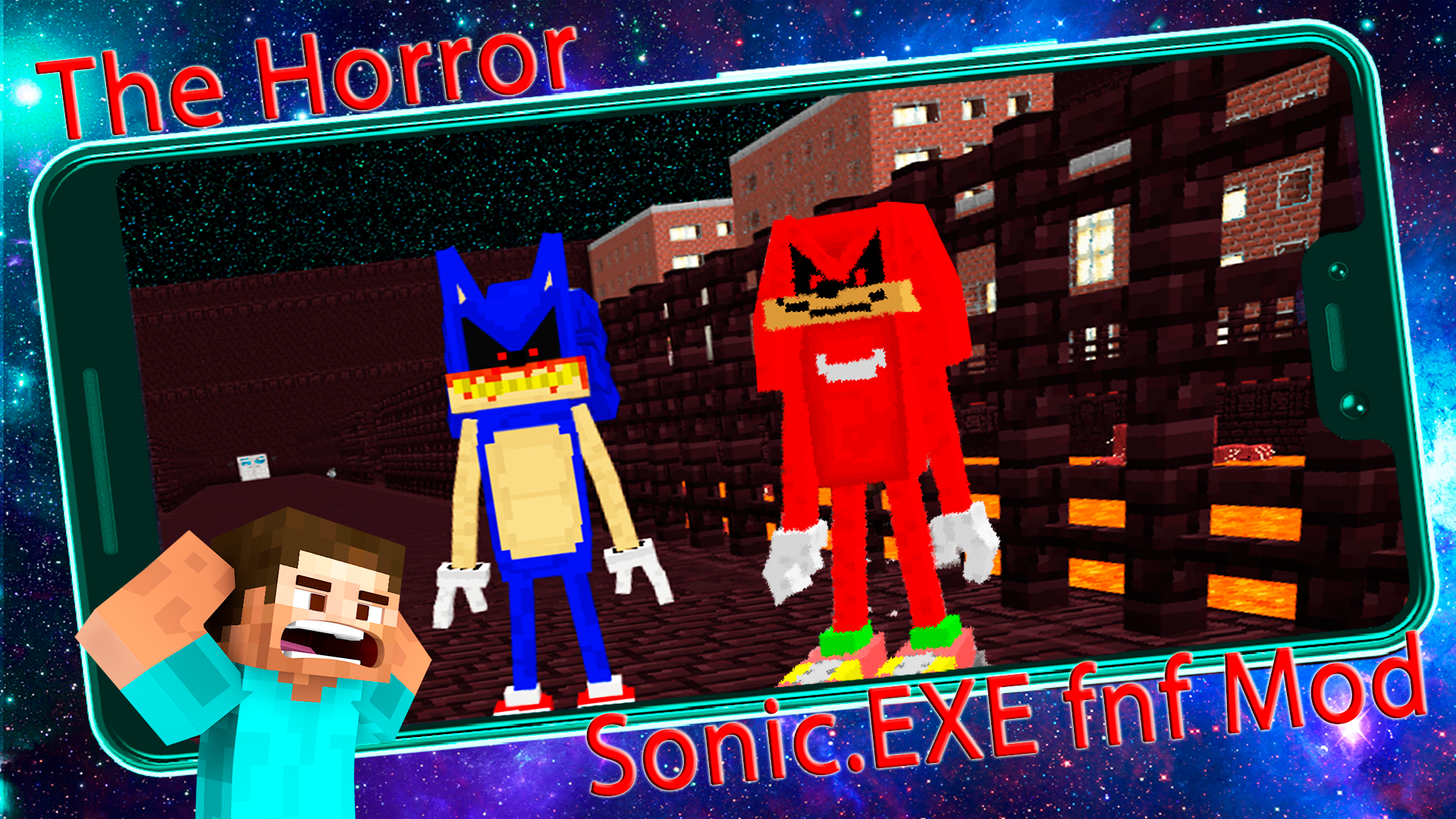 اسکرین شات 3 برنامه Sonic EXE Horror Minecraft Mod