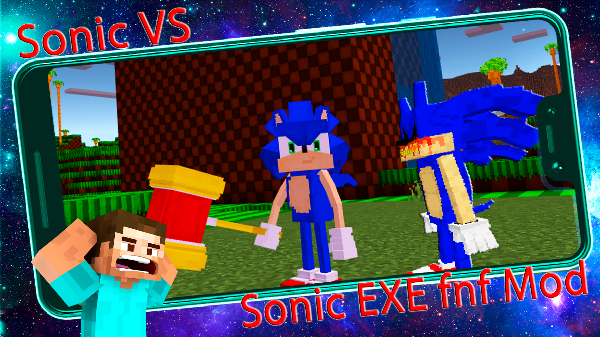 اسکرین شات 4 برنامه Sonic EXE Horror Minecraft Mod