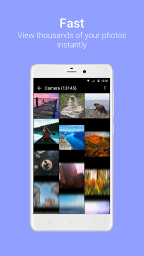 اسکرین شات 2 برنامه QuickPic - Photo Gallery with Google Drive Support