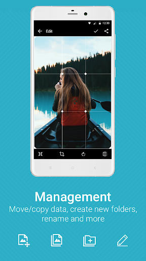 اسکرین شات 4 برنامه QuickPic - Photo Gallery with Google Drive Support