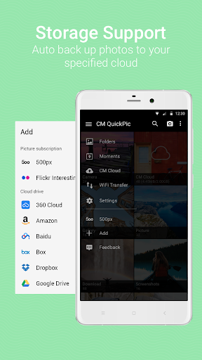 اسکرین شات 6 برنامه QuickPic - Photo Gallery with Google Drive Support