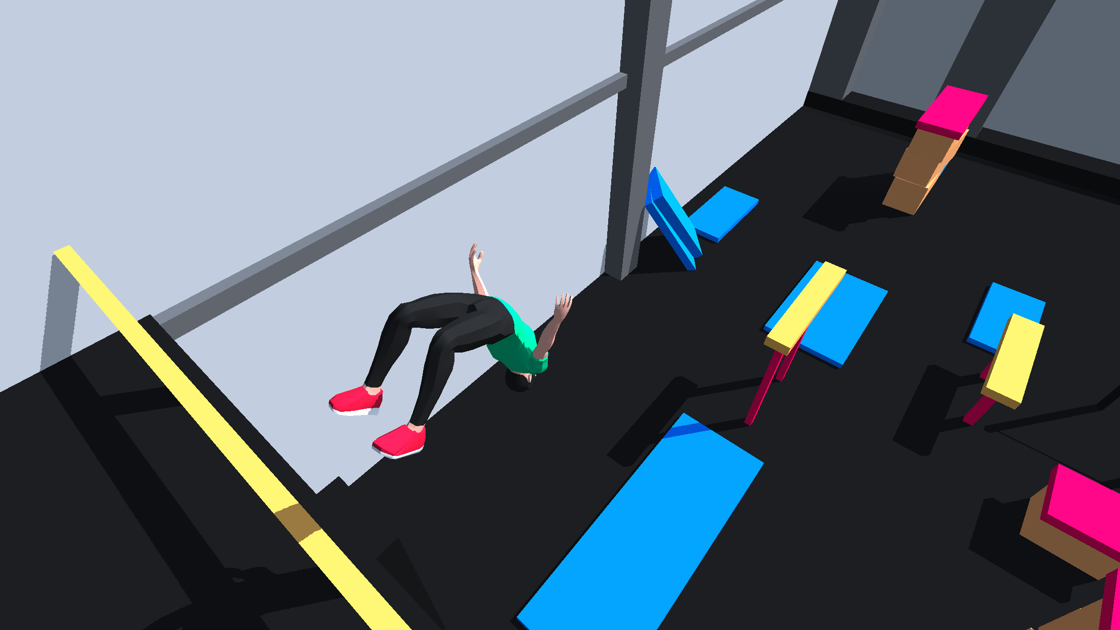 اسکرین شات 3 بازی Parkour Flight