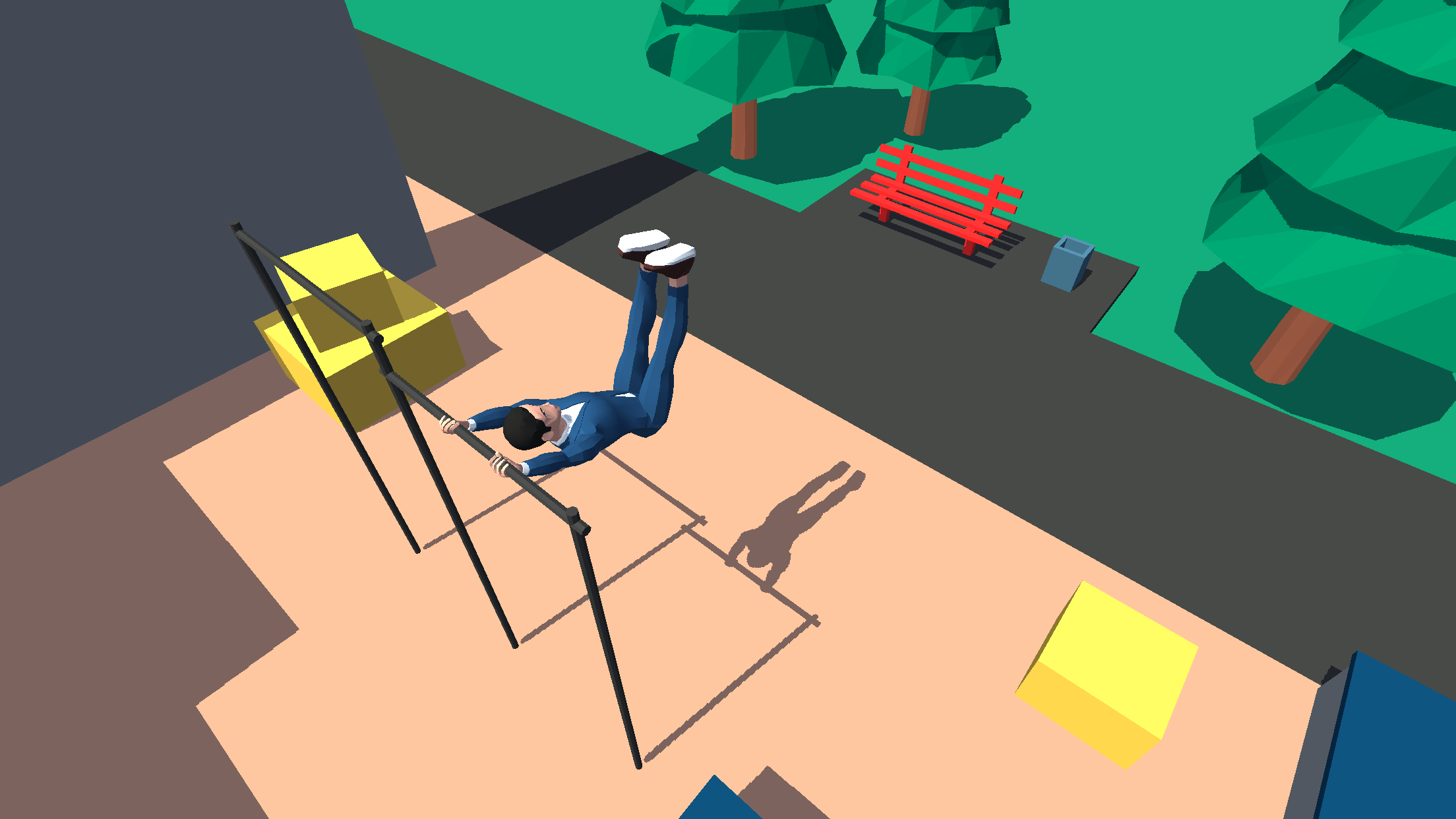 اسکرین شات 1 بازی Parkour Flight
