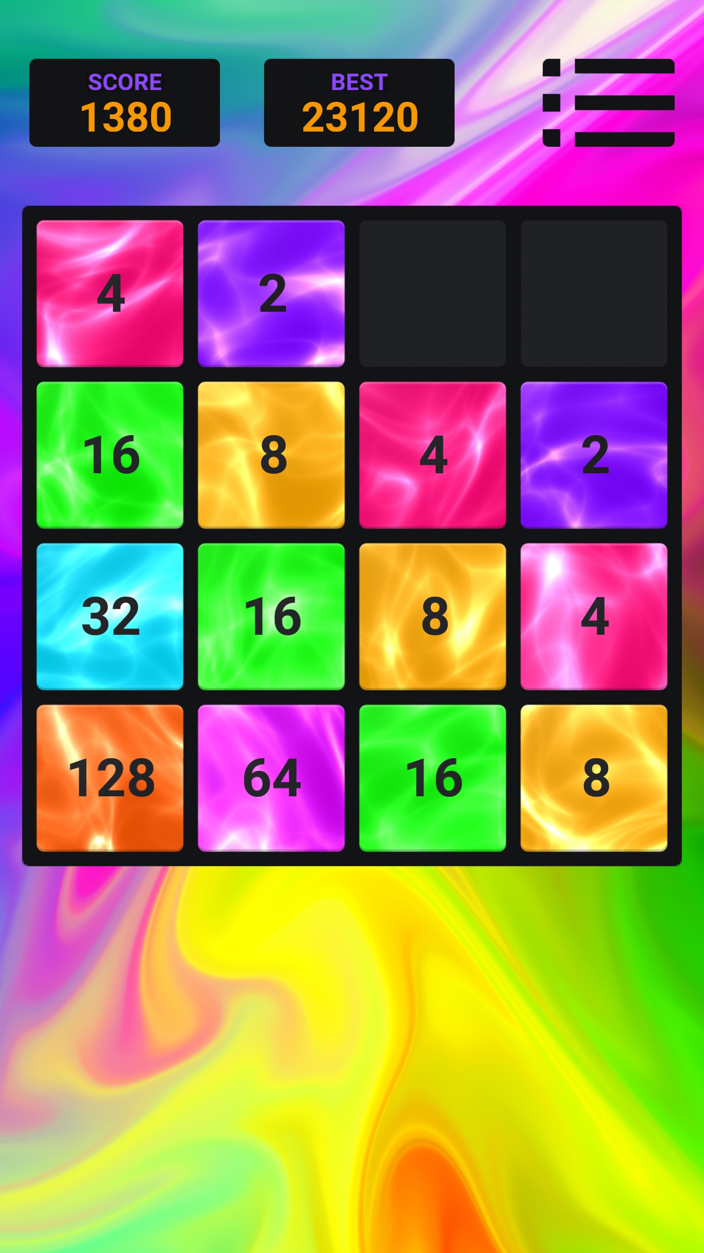 اسکرین شات 2 بازی 2048
