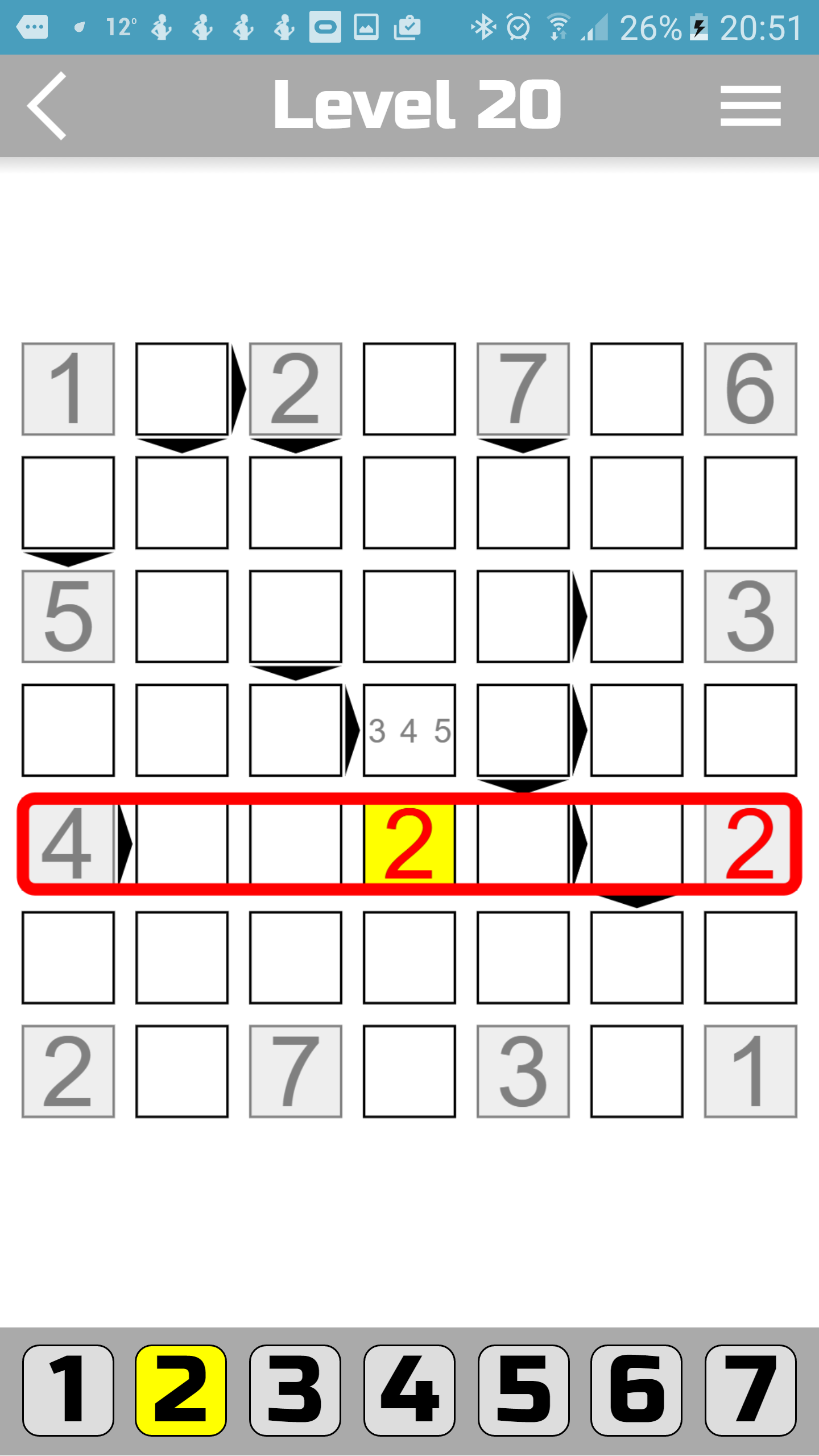 اسکرین شات 6 بازی Futoshiki